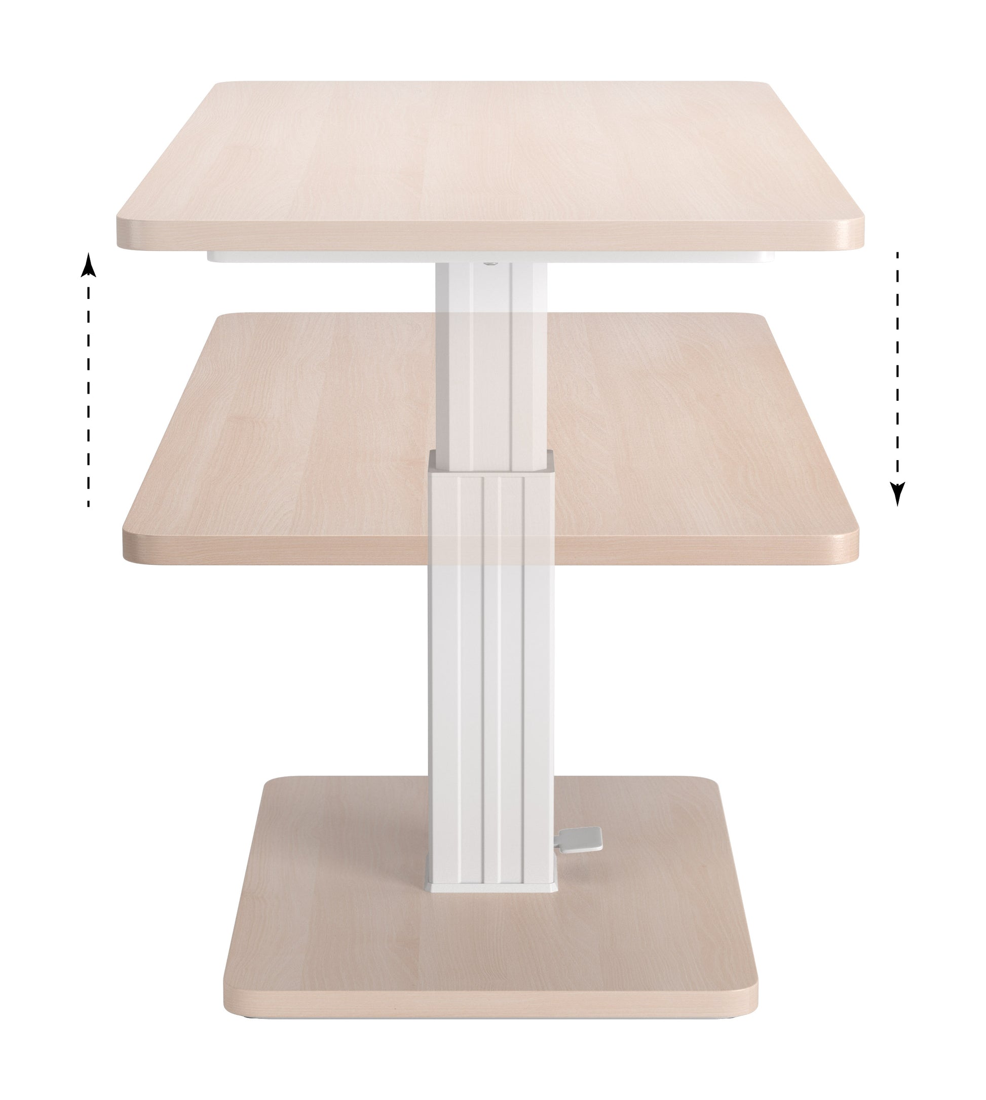 Brule Adjustable Dining Table Natural - 8
