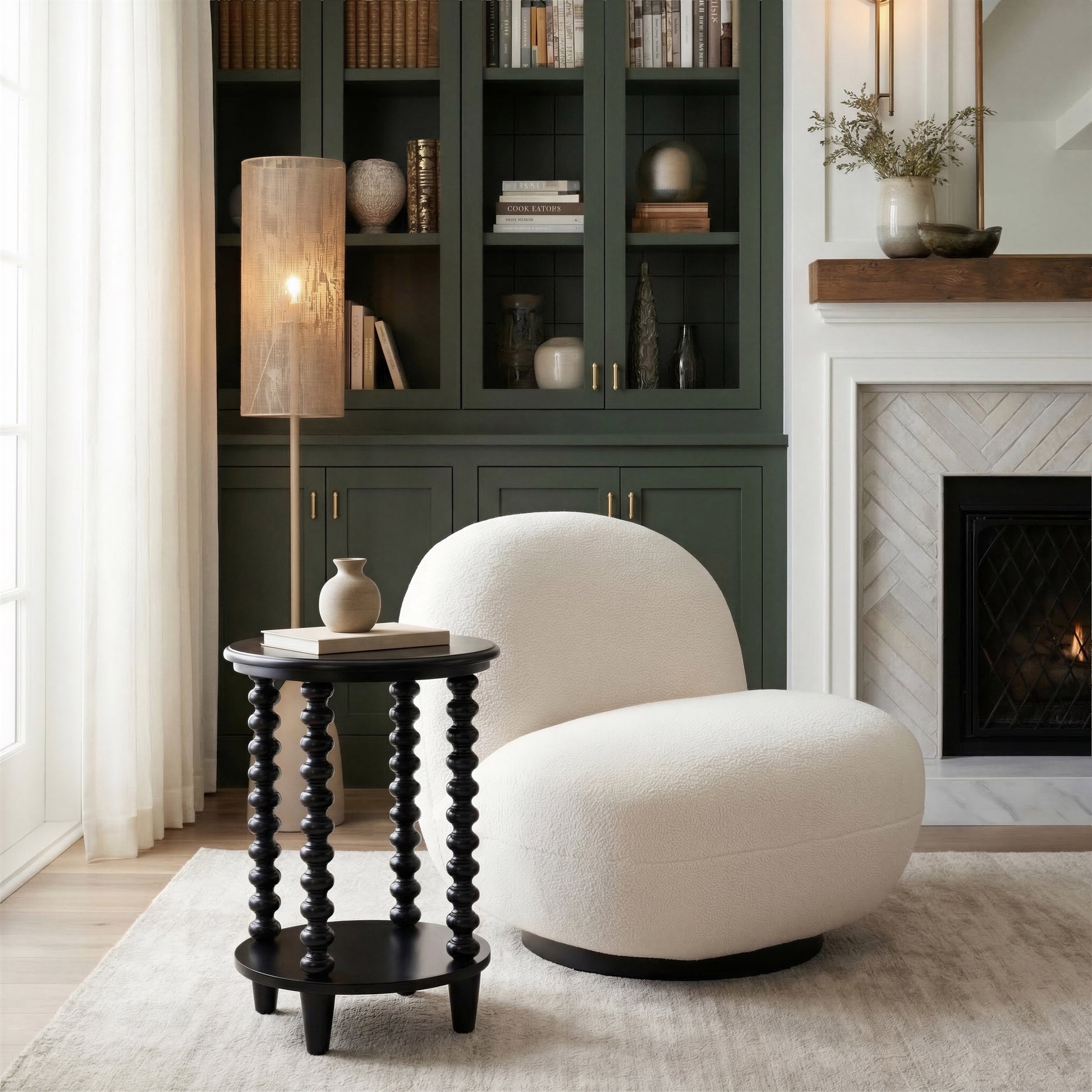 Gocce Side Table Black - 8