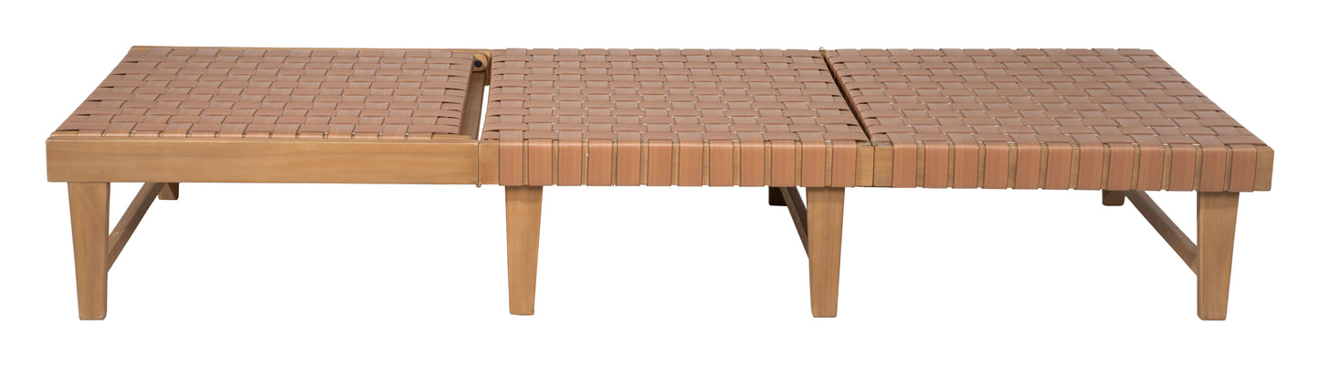 Breath Chaise Lounge Brown - 7