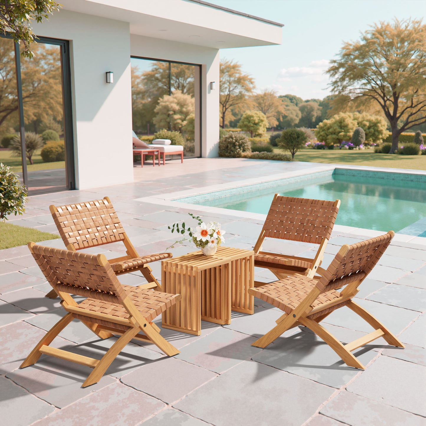 Sunflare Lounge Chair Brown - 10