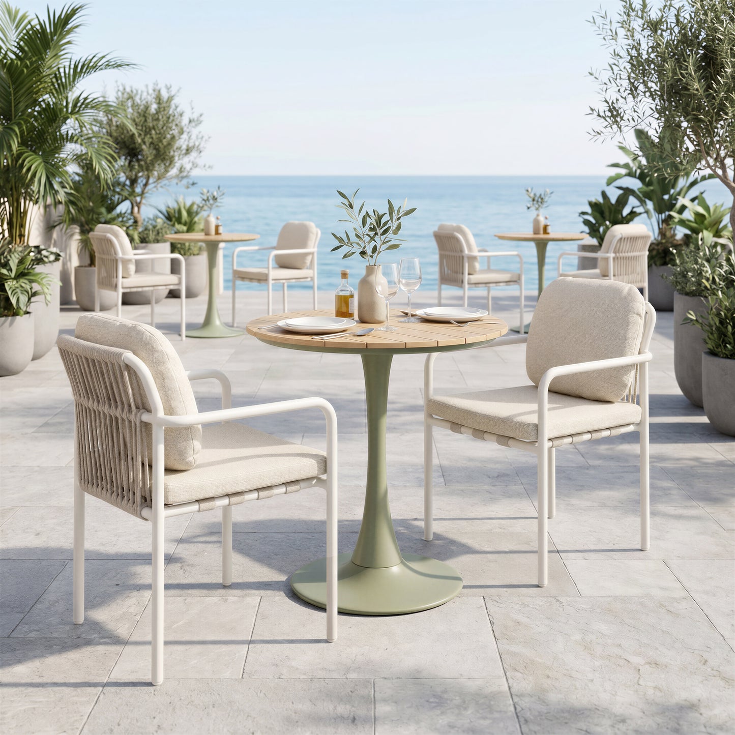Aite Dining Chair (Set of 2) Beige - 8