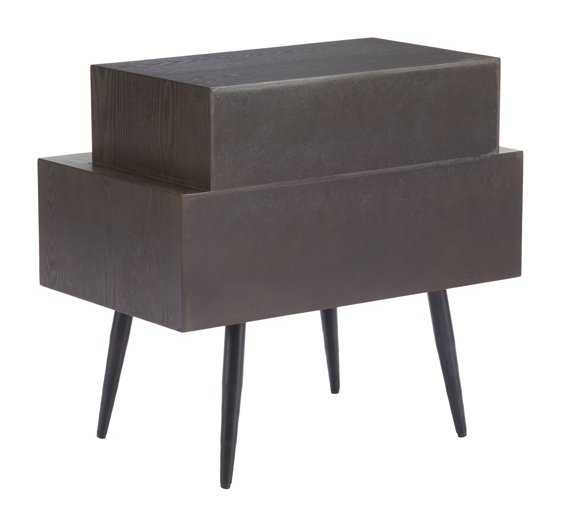 Mechy Side Table Brown - 5