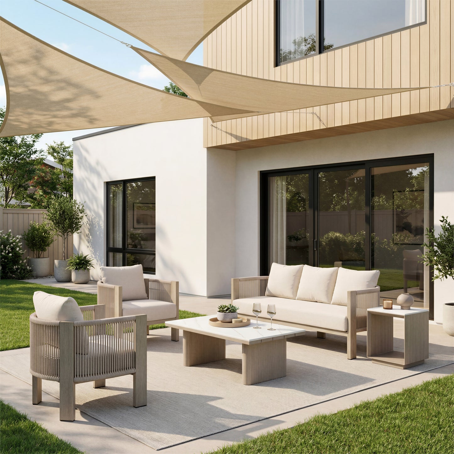 Seaborn Coffee Table White - 9