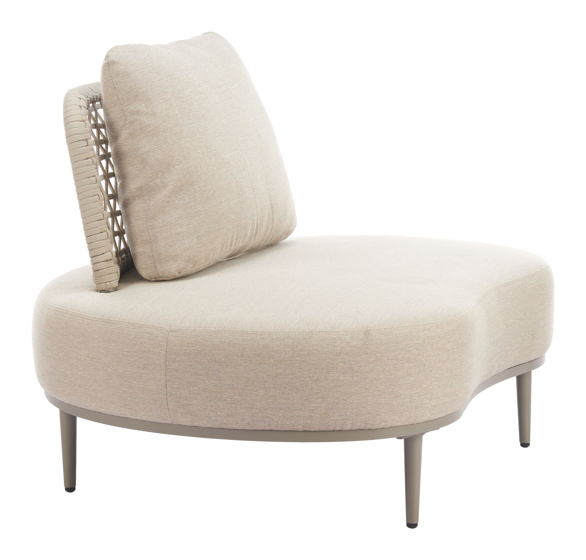 Ruhe Accent Chair Beige - 6