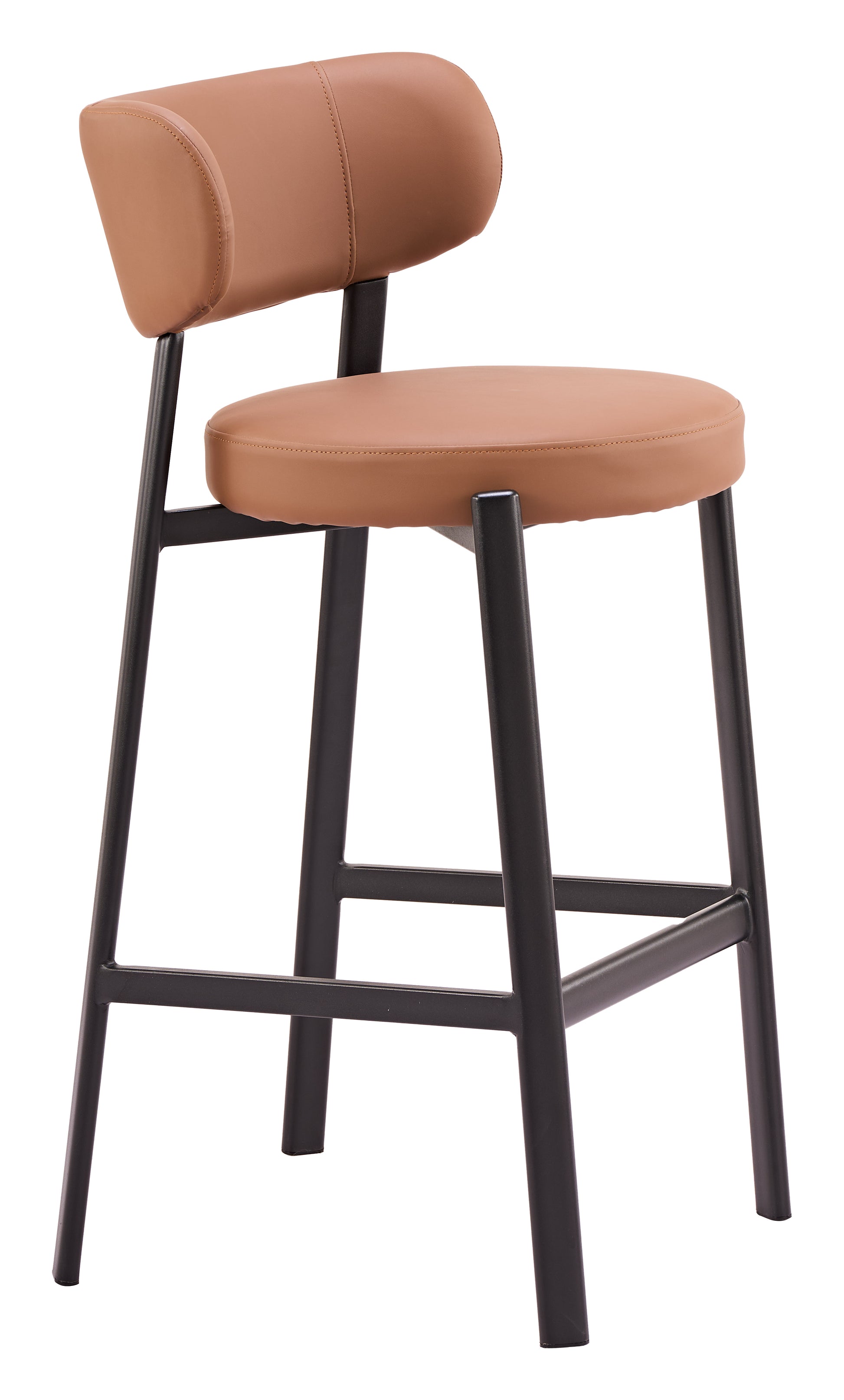 Prairie Barstool (Set of 2) Brown