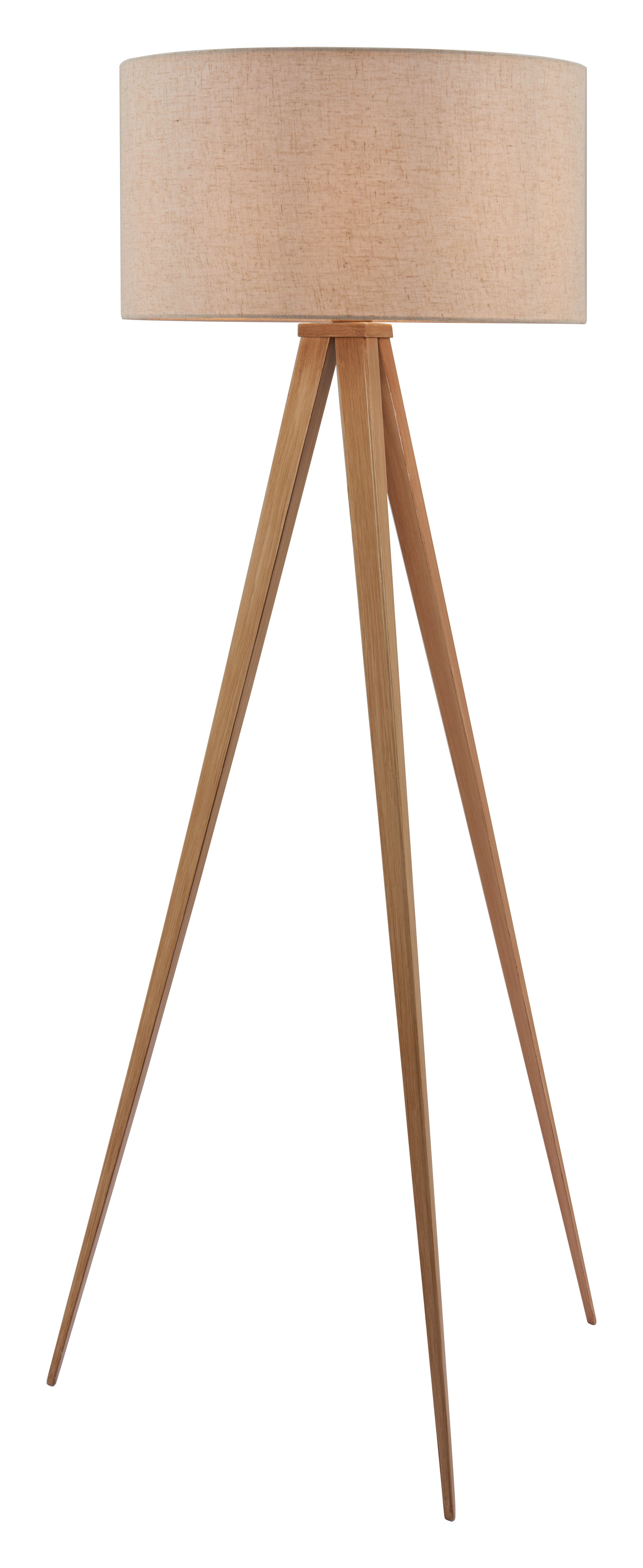 Imperial Floor Lamp Beige & Natural - 2