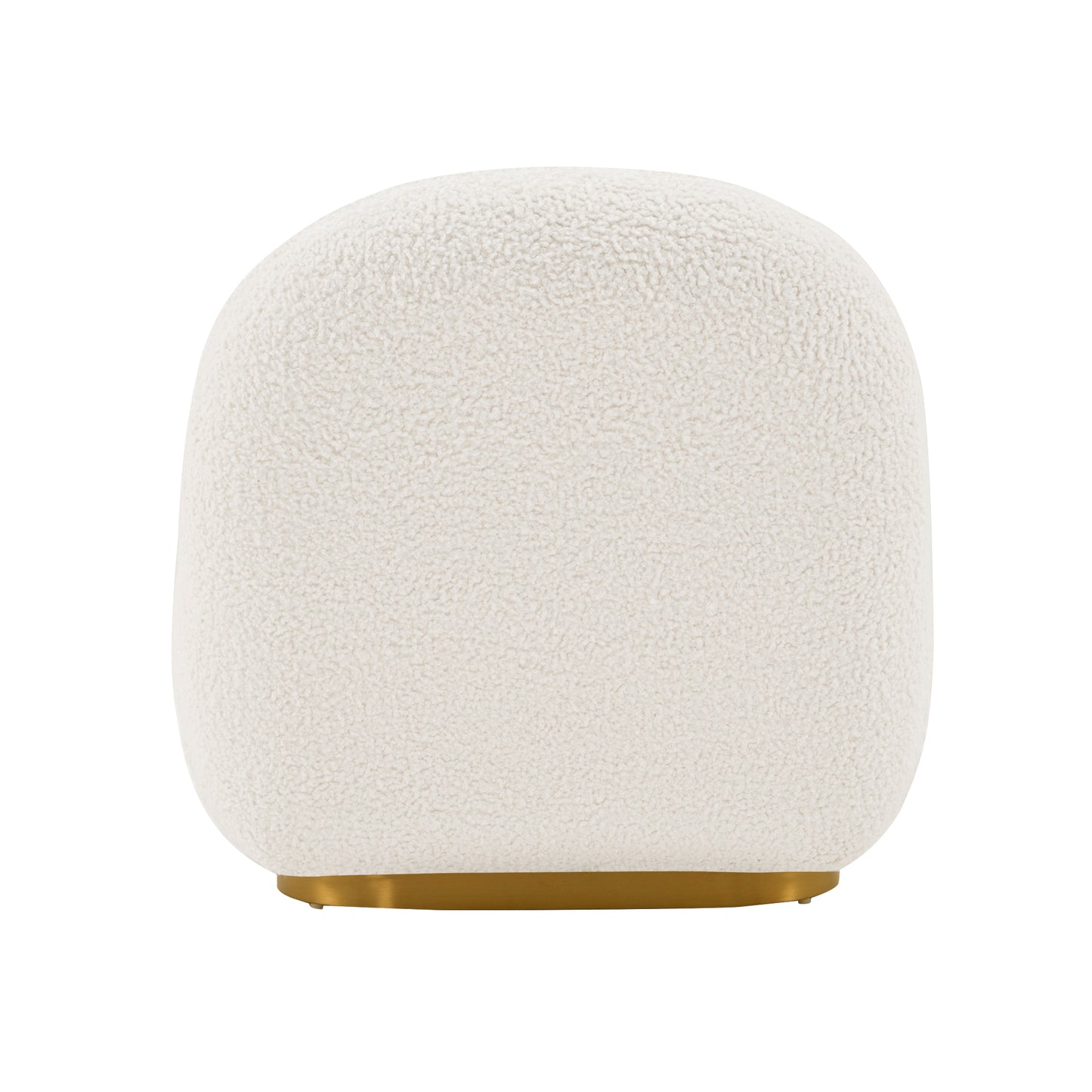 Edina Modern Boucle Lounge Chair in White - Set of 2 2-AC059-WH