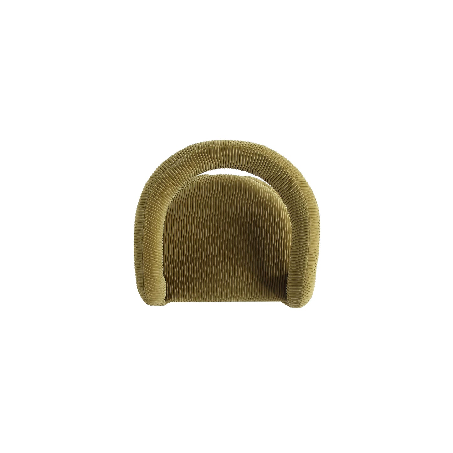 Corvette Mid-Century Modern Velvet Lounge Chair in Olive Green - Set of 2 2-AC068-OG