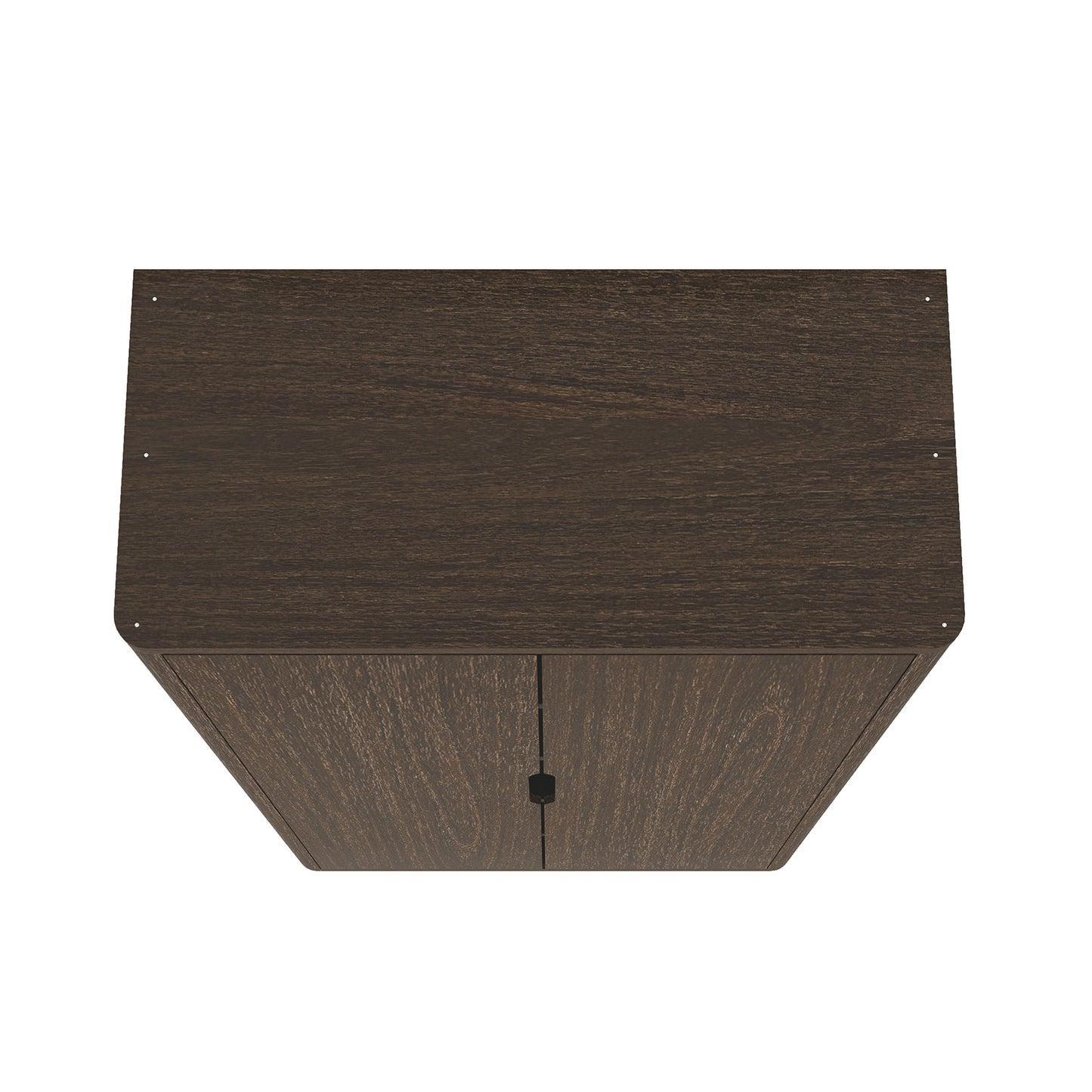 Rivington Modern 38" Bookcase Cabinet in Walnut - Set of 2 2-BC004-BR