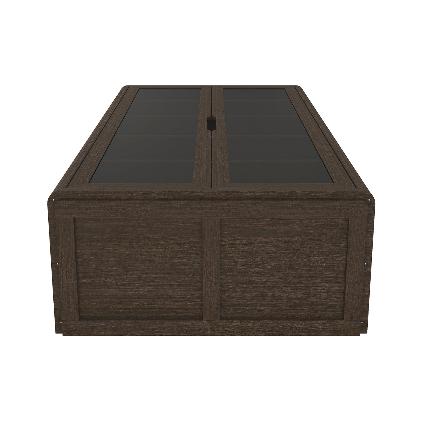 Rivington Modern 38" Bookcase Cabinet in Walnut - Set of 2 2-BC005-BR