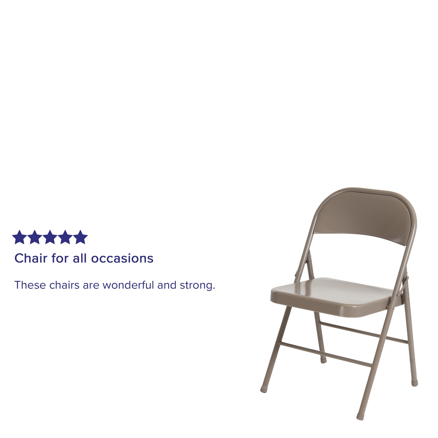 2 Pack HERCULES Series Double Braced Gray Metal Folding Chair Gray 2-BD-F002-GY-GG