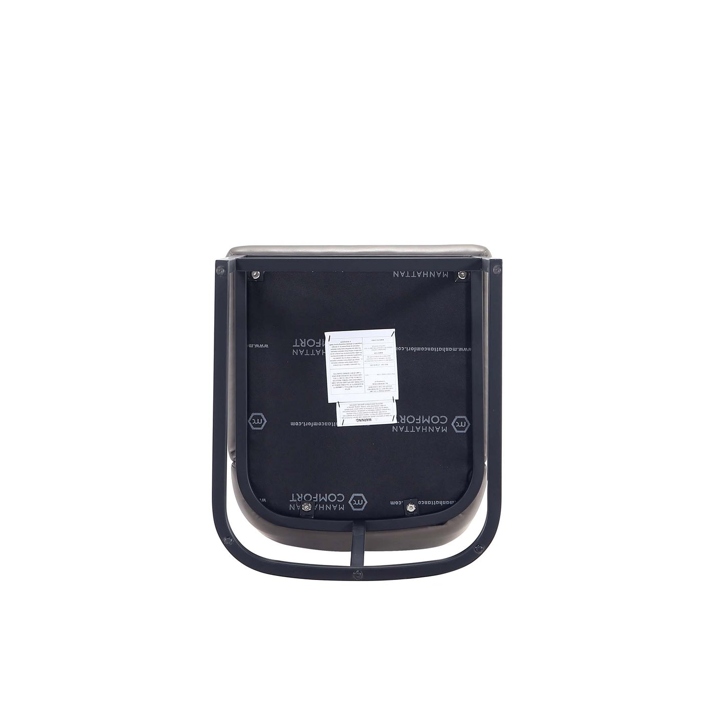 Manhattan Comfort Serena Modern Leatherette Upholstered Barstool and Counter Stool Set