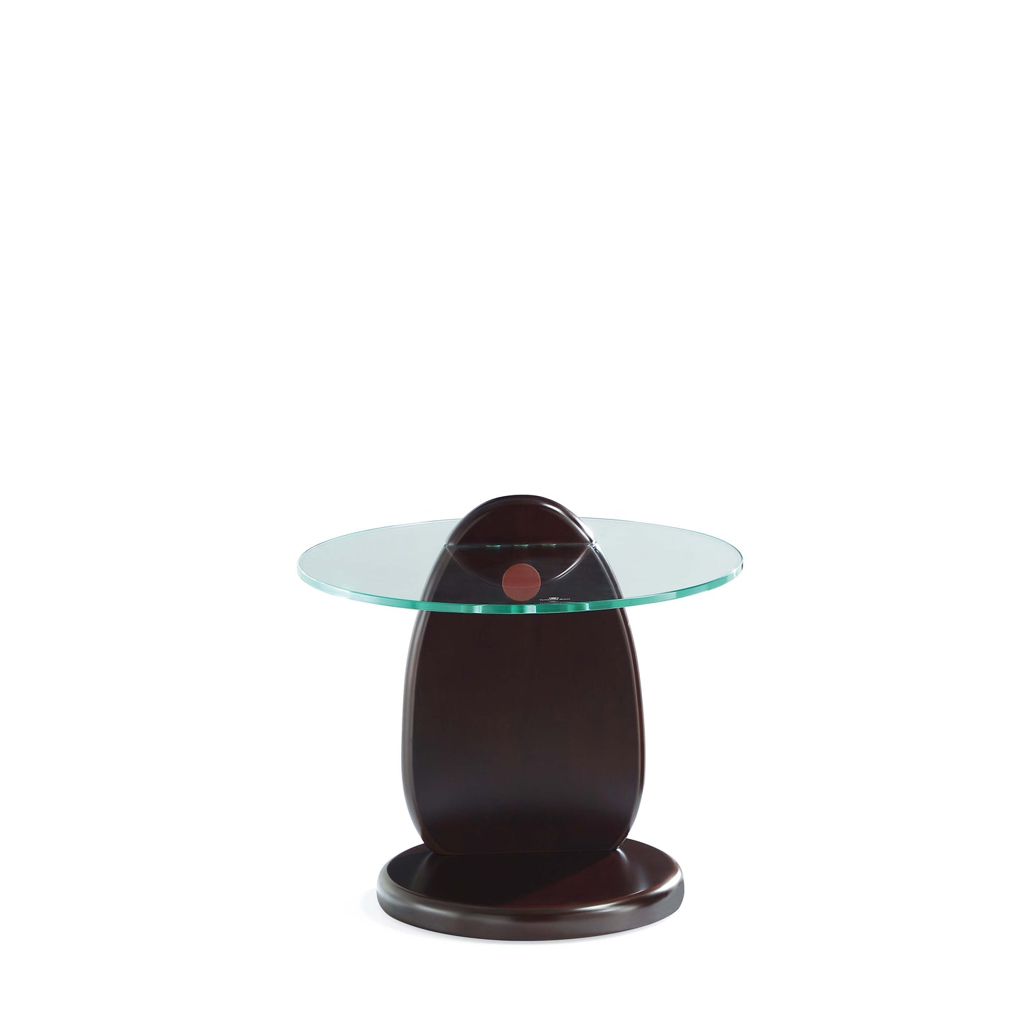 Artesia Modern Glam 2-Piece Coffee Table & End Table Set in Walnut 2-CE0158