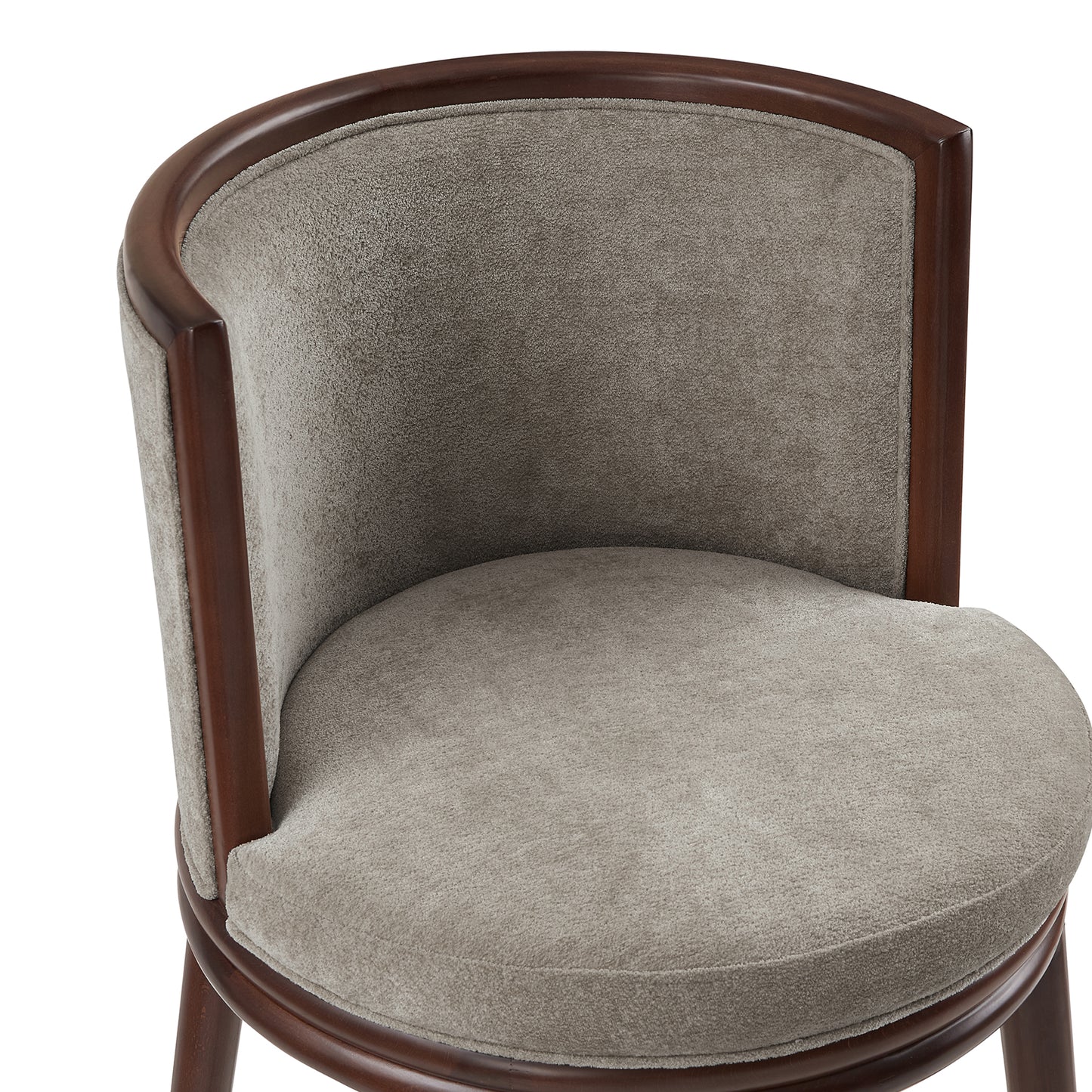 Evalyn Modern Wood Upholstered Counter Stool in Cream - Set of 2 2-CS021-DO