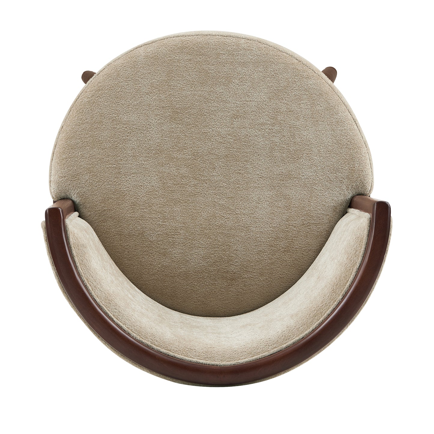 Evalyn Modern Wood Upholstered Counter Stool in Natural - Set of 2 2-CS021-NA