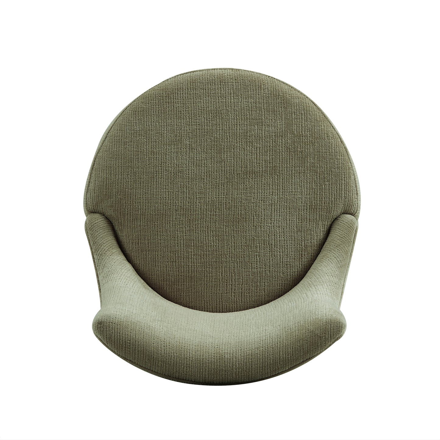 Lucia Modern Wood Chenille Counter Stool in Leaf Green - Set of 2 2-CS022-GR