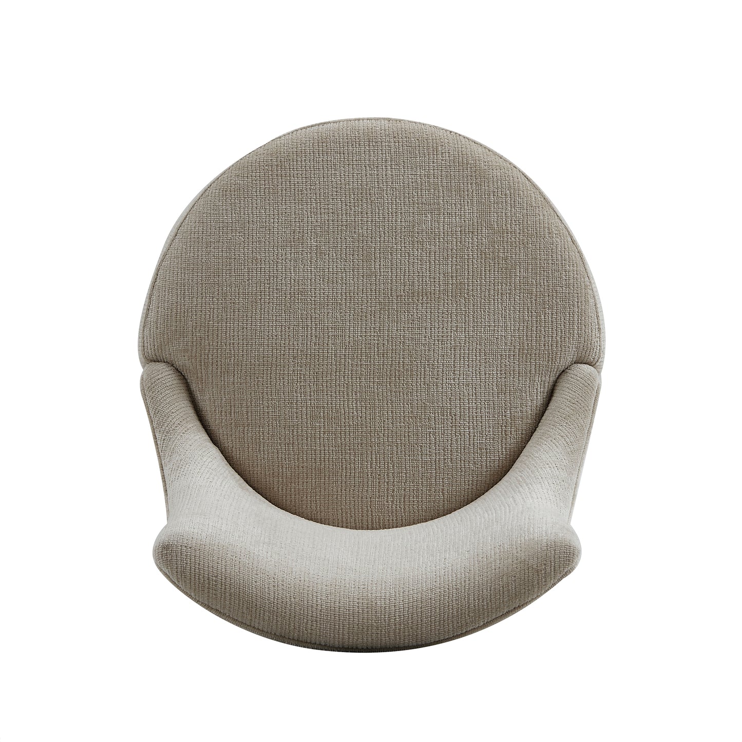 Lucia Modern Wood Chenille Counter Stool in Taupe - Set of 2 2-CS022-TP