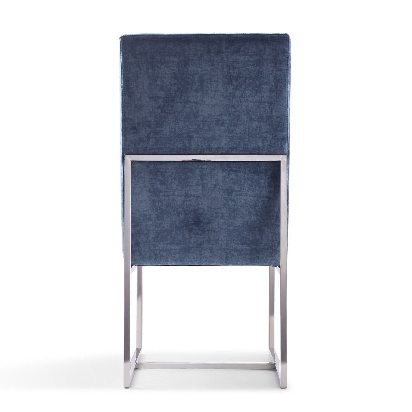 Manhattan Comfort Element Blue Velvet Dining Armchair (Set of 2)- 2-DC030-BL