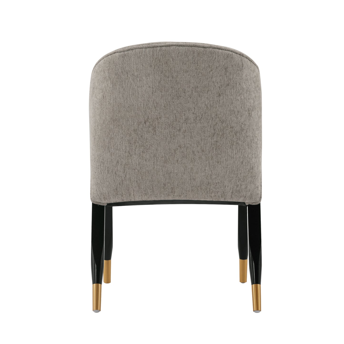 Manhattan Comfort Modern Ola Chenille Dining Chair in Stone- Set of 2 2-DC075-ST