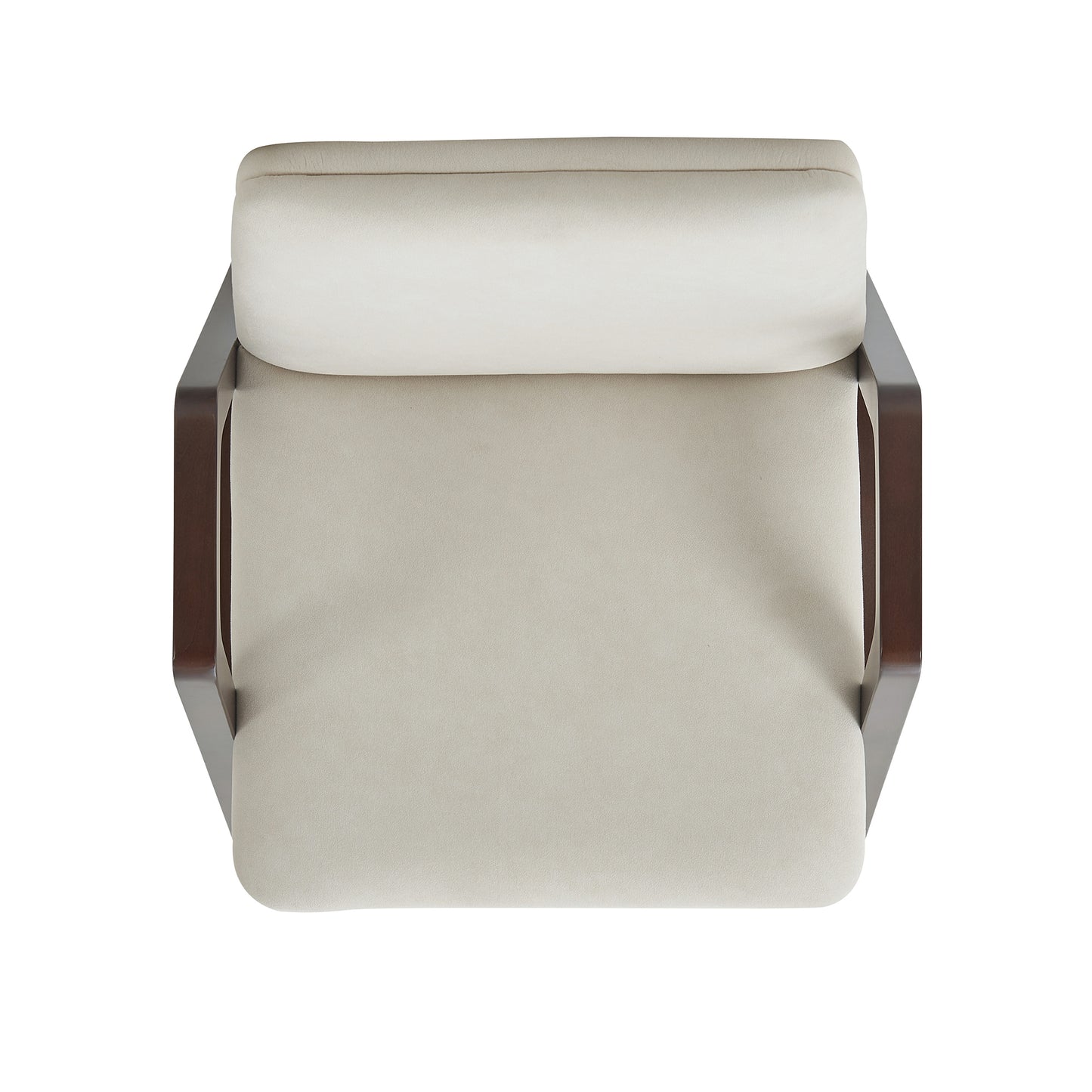 Stella Modern Wood Velvet Armchair in Cream - Set of 2 2-DC101AR-CR