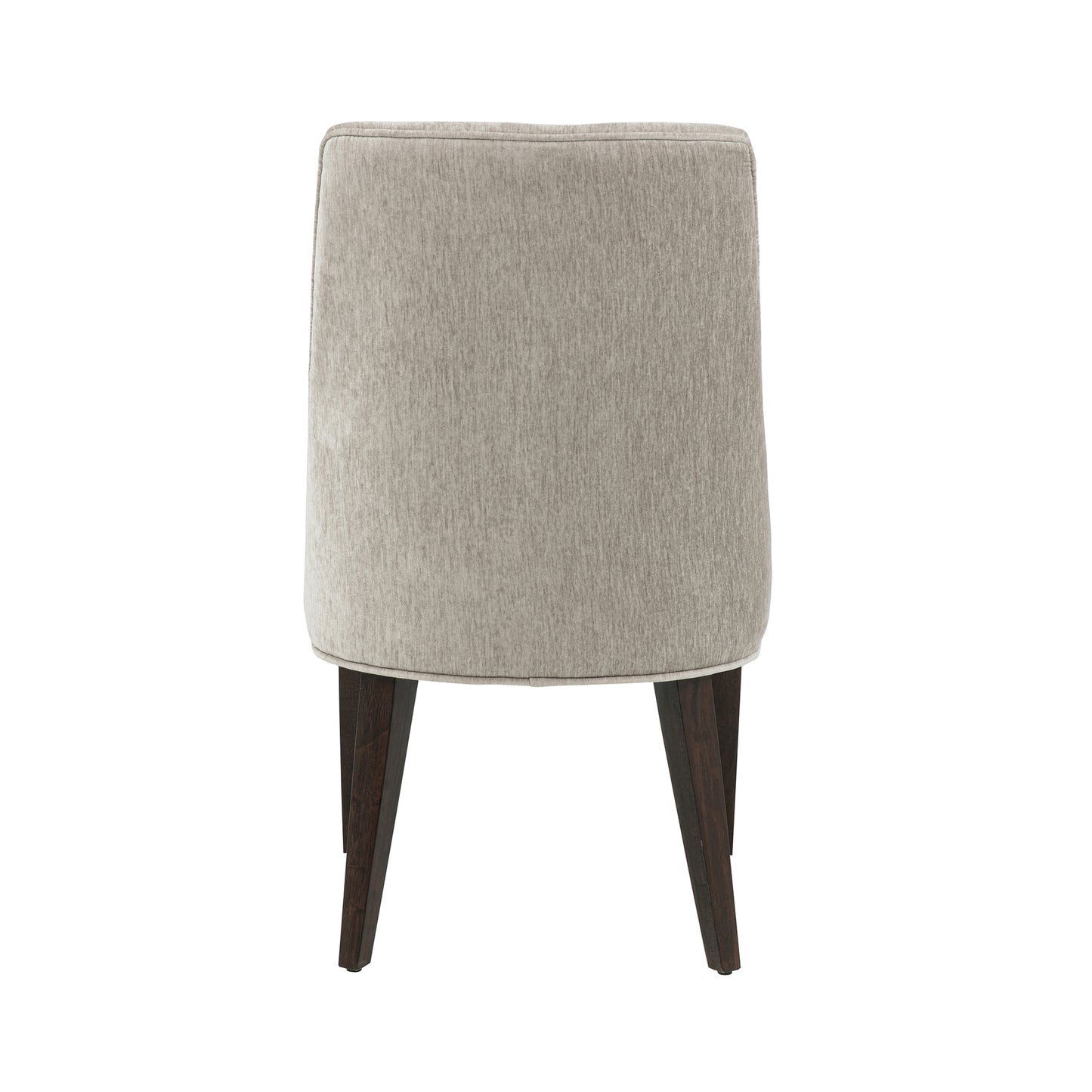 Beever Modern Wood Chenille Dining Chair in Taupe - Set of 4 2-DC103-TP