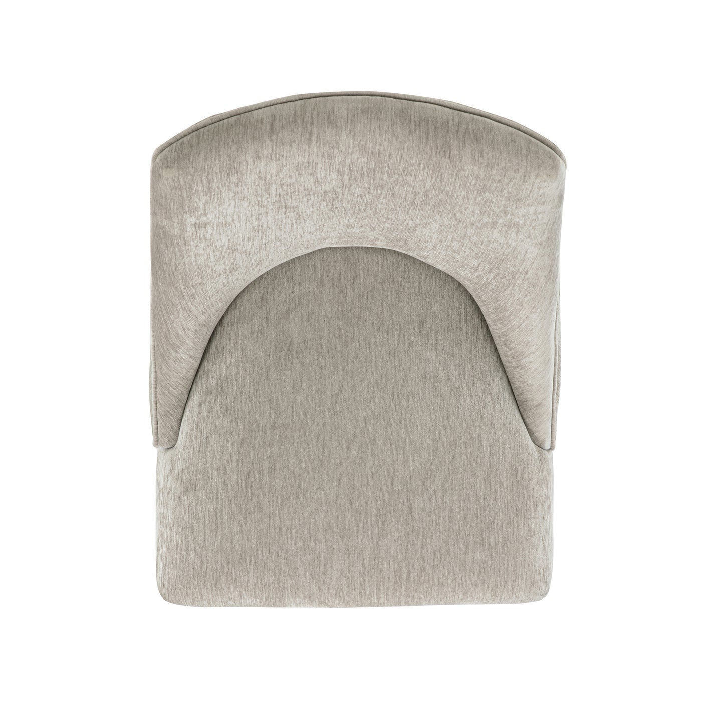 Beever Modern Wood Chenille Dining Chair in Taupe - Set of 4 2-DC103-TP