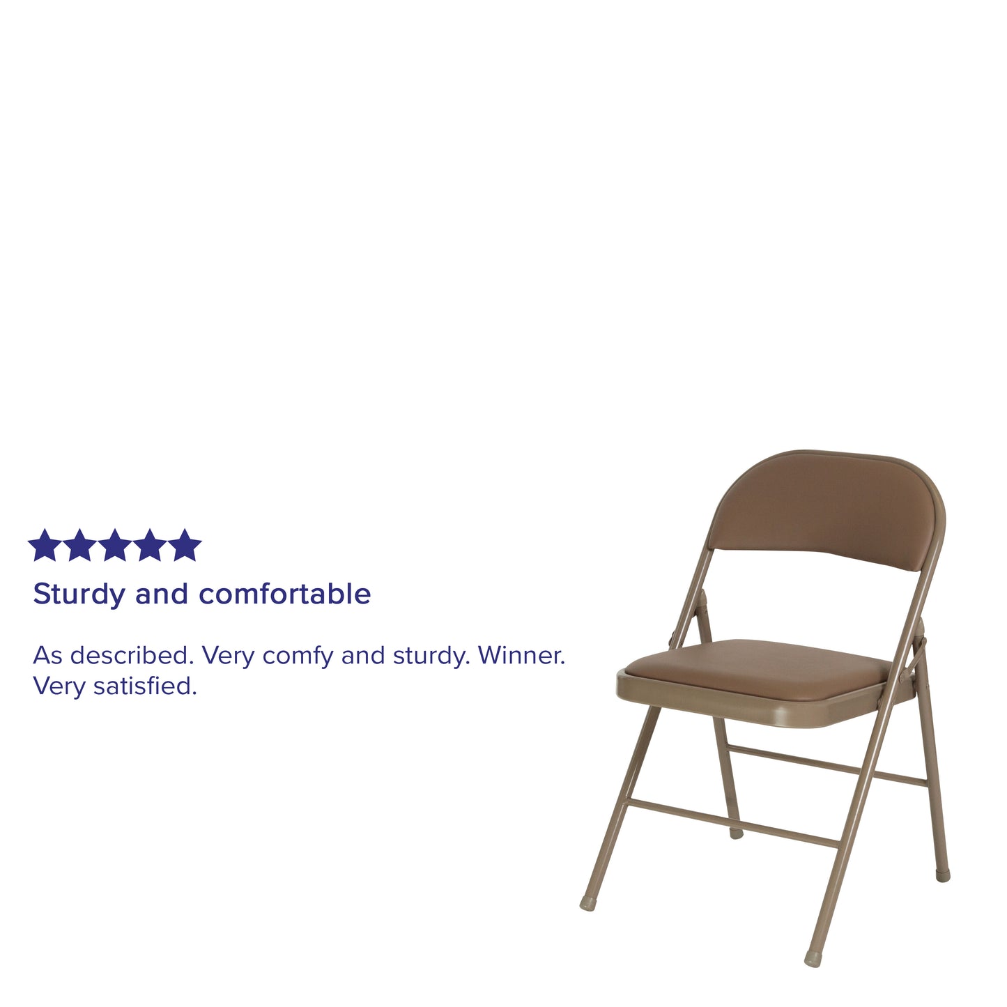2 Pack HERCULES Series Double Braced Beige Vinyl Folding Chair Beige 2-HA-F003D-BGE-GG