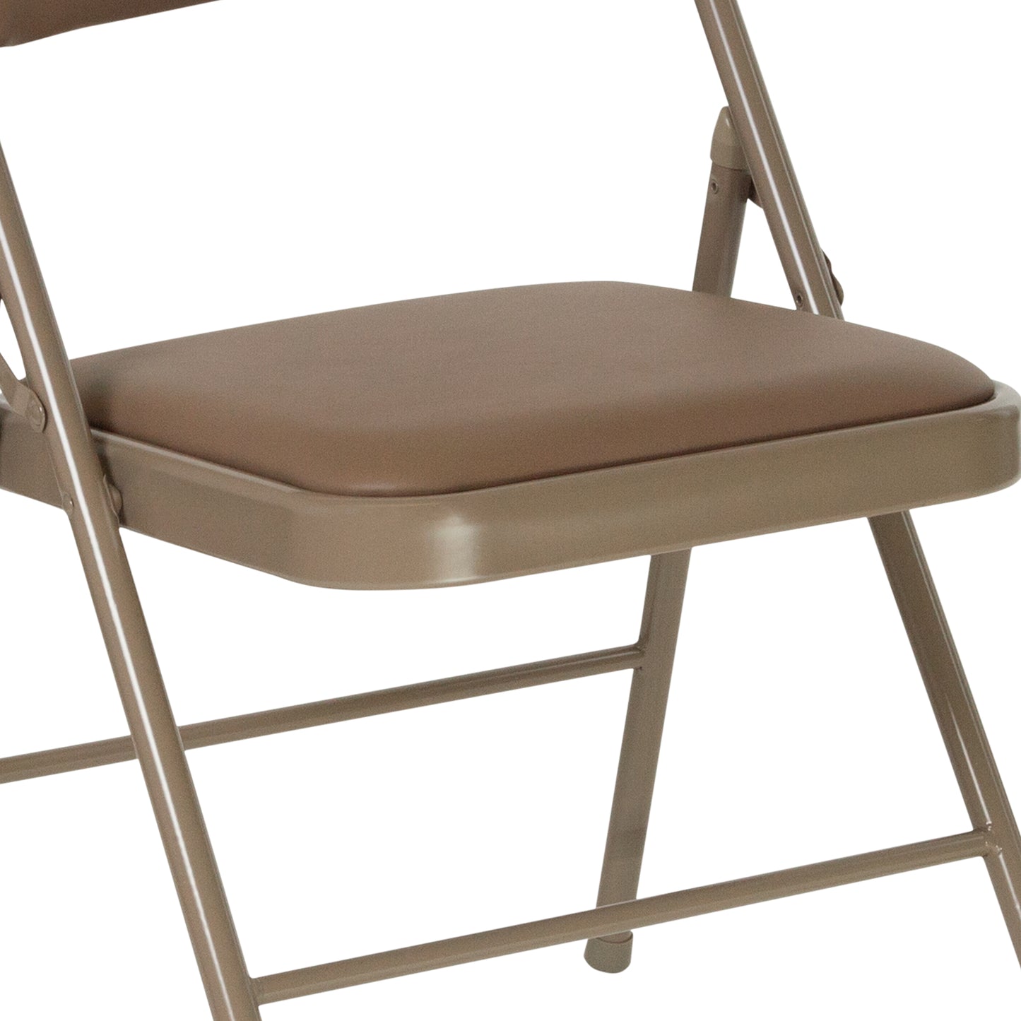 2 Pack HERCULES Series Double Braced Beige Vinyl Folding Chair Beige 2-HA-F003D-BGE-GG