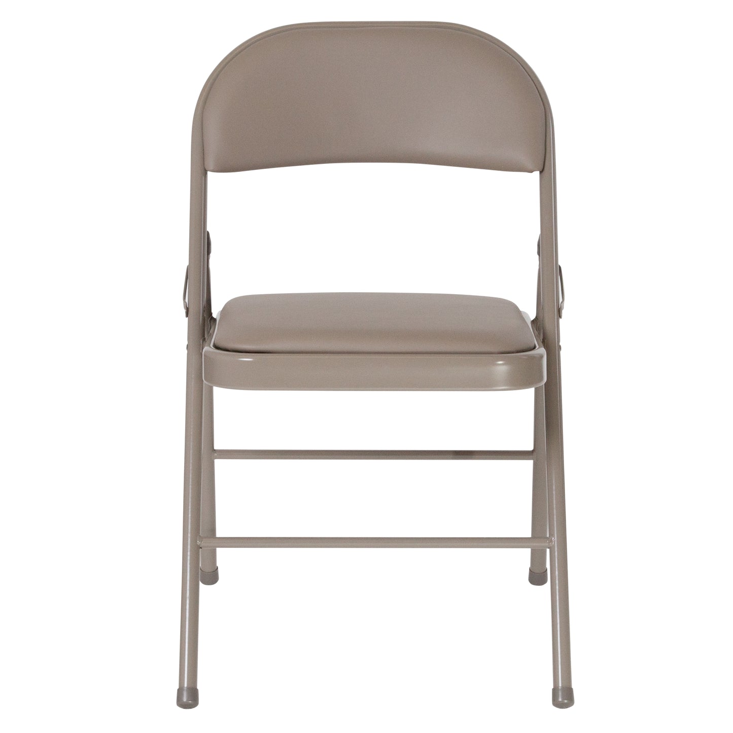 2 Pack HERCULES Series Double Braced Gray Vinyl Folding Chair Gray 2-HA-F003D-GY-GG