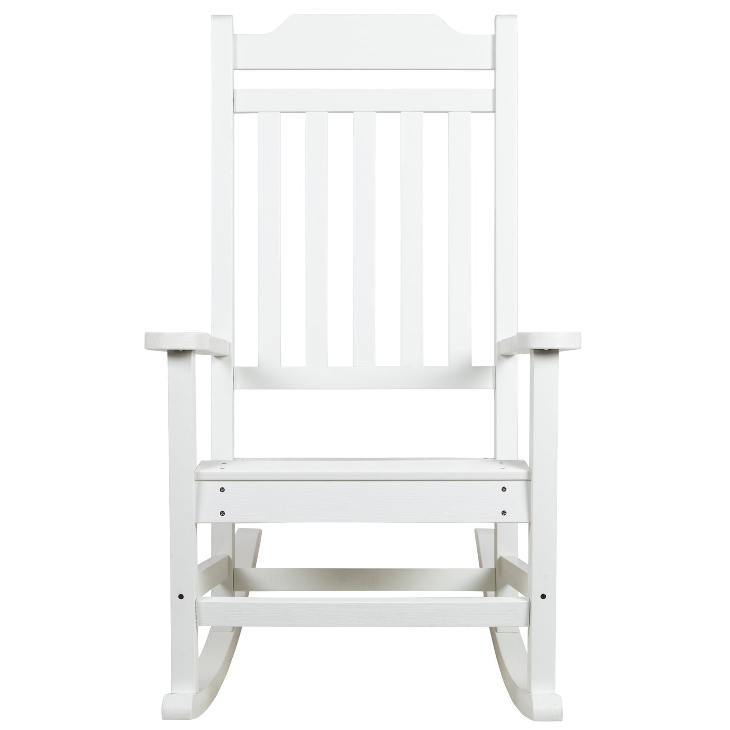 Set of 2 Winston All-Weather Rocking Chair in White Faux Wood White