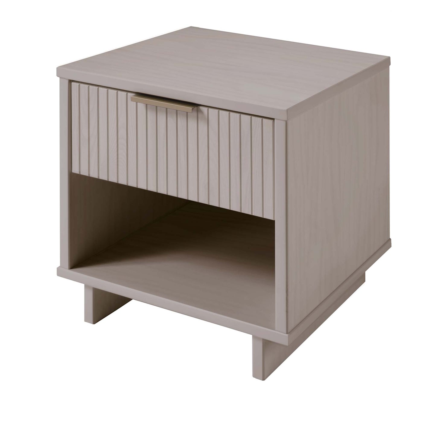 Granville Modern 18" Nightstand in Light Gray (1-Drawer) - Set of 2 2-NS-5006
