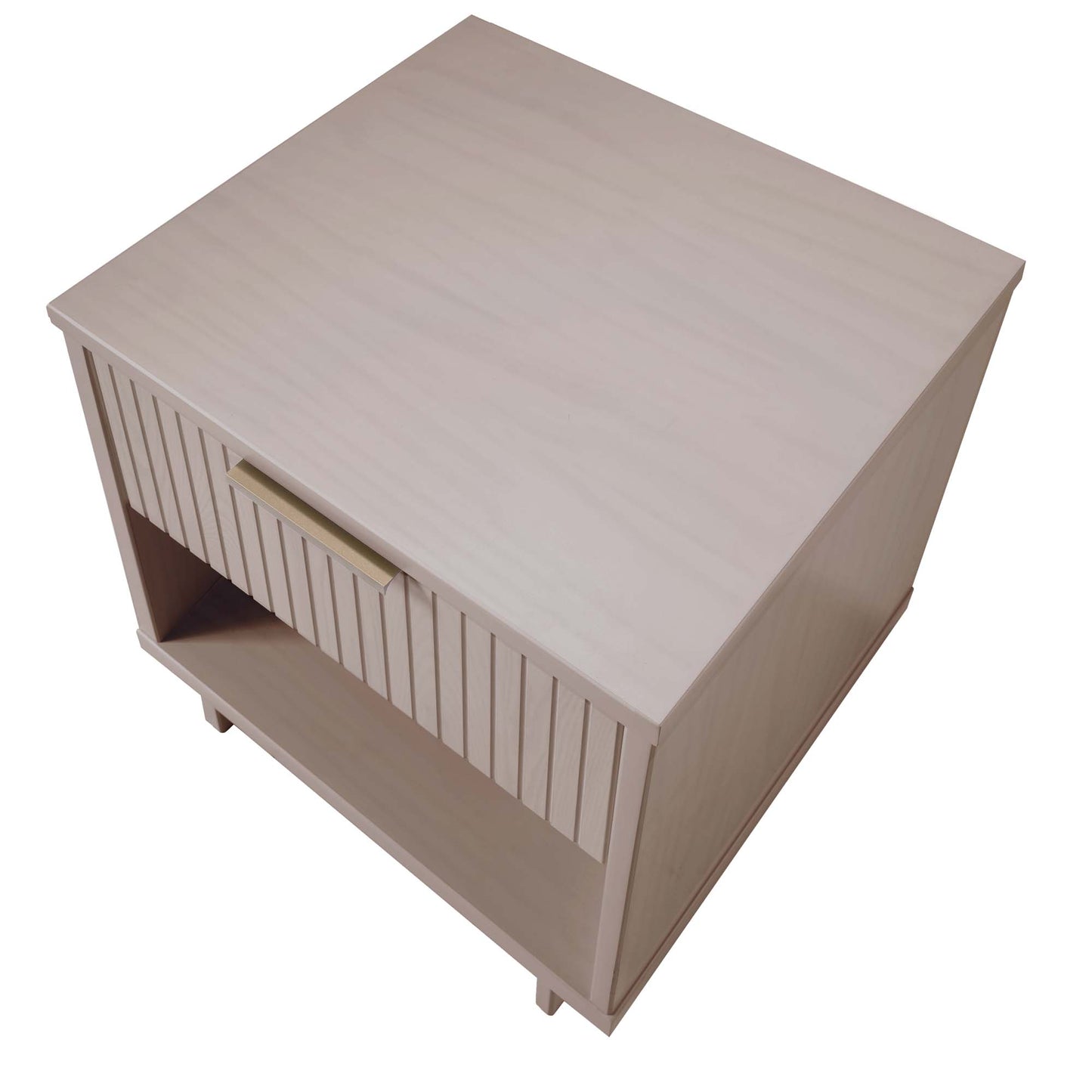 Granville Modern 18" Nightstand in Light Gray (1-Drawer) - Set of 2 2-NS-5006