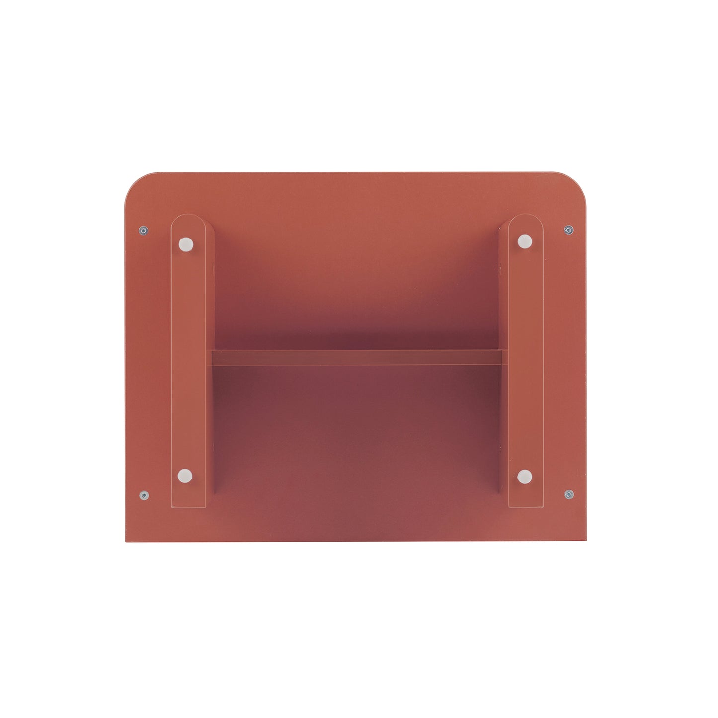 Ella Modern 20" Nightstand in Terracotta (1-Drawer) - Set of 2 2-NS005-OR