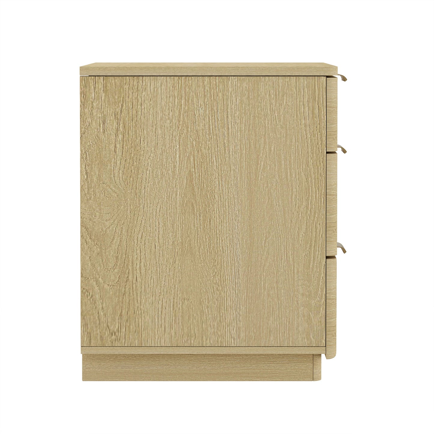 Payton Modern 26" Nightstand in Natural Oak (3-Drawer) - Set of 2 2-NS009-GNO