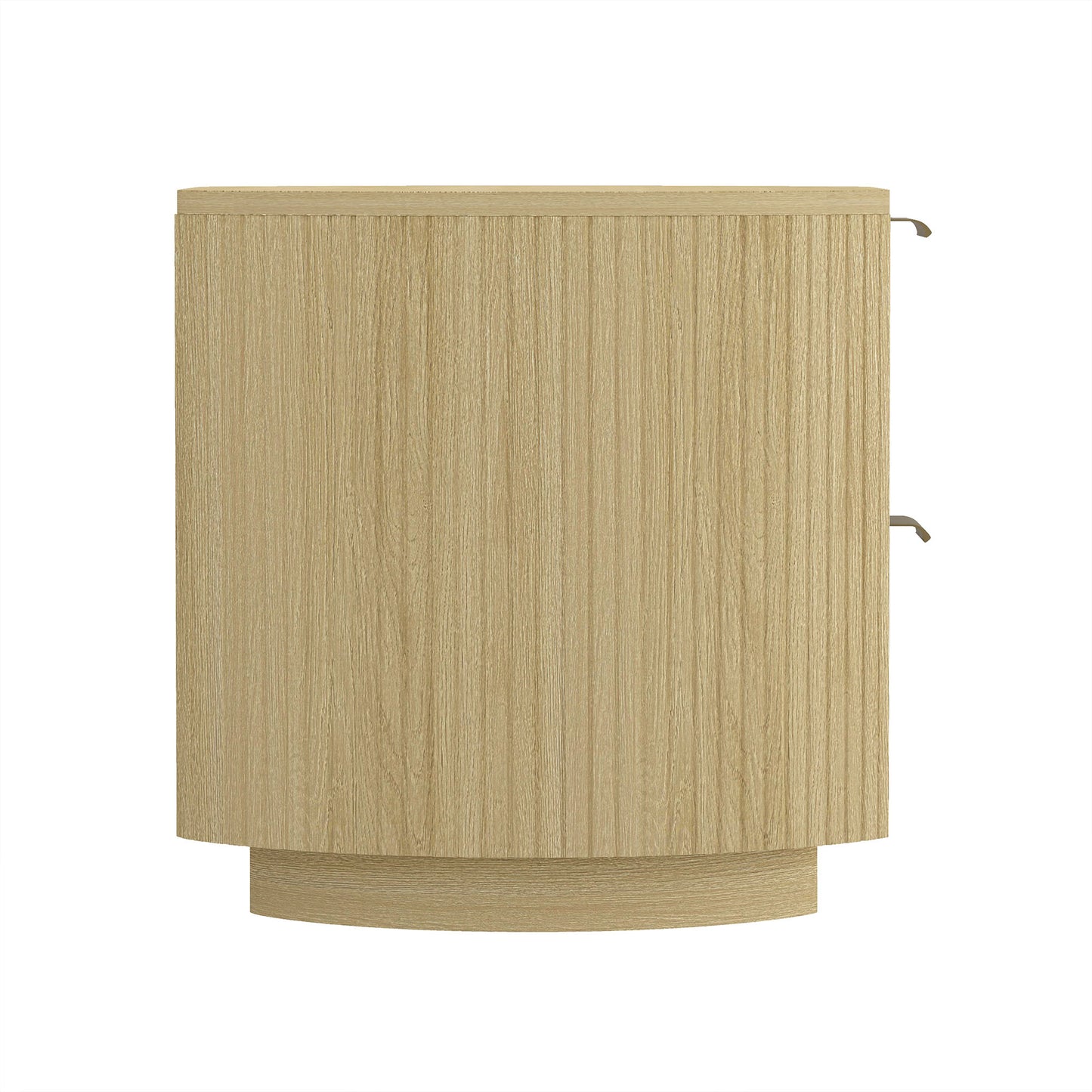 Olivia Modern 27" Nightstand in Natural Oak (2-Drawer) - Set of 2 2-NS010-GNO