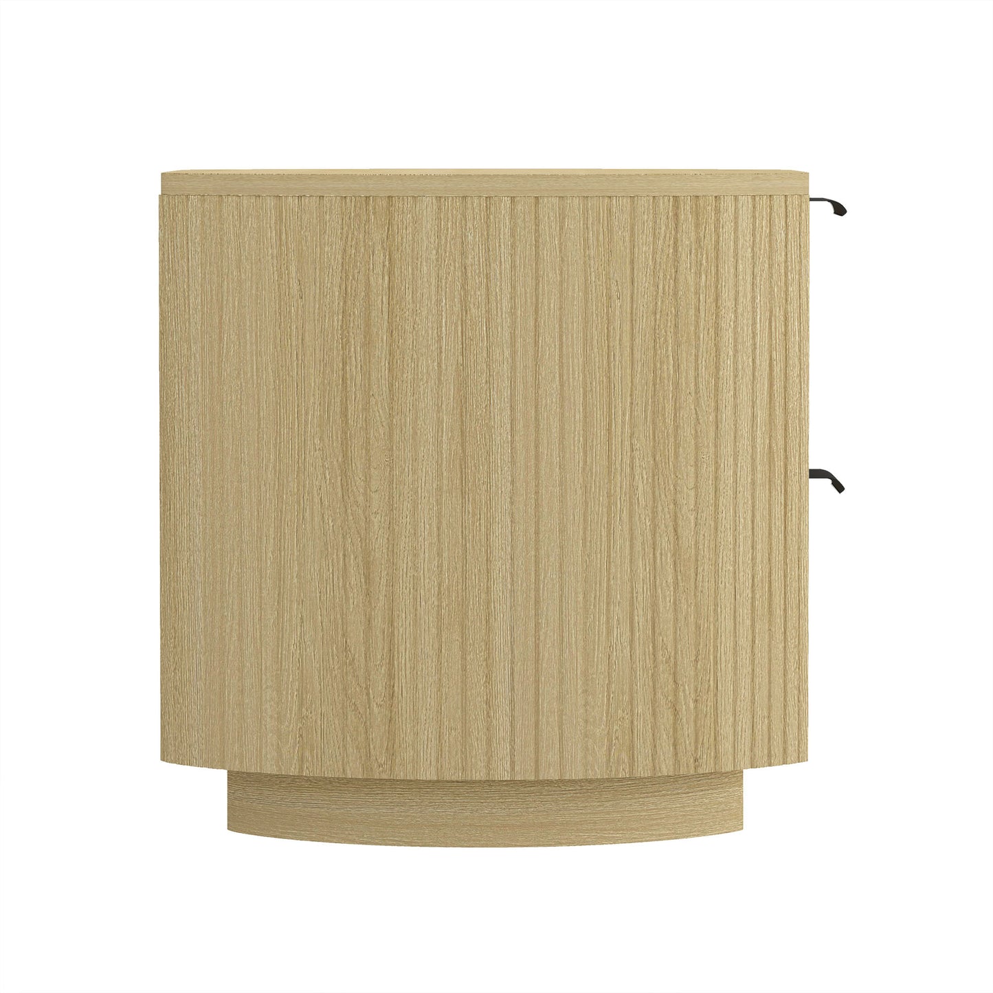 Olivia Modern 27" Nightstand in Natural Oak (2-Drawer) - Set of 2 2-NS010-NO