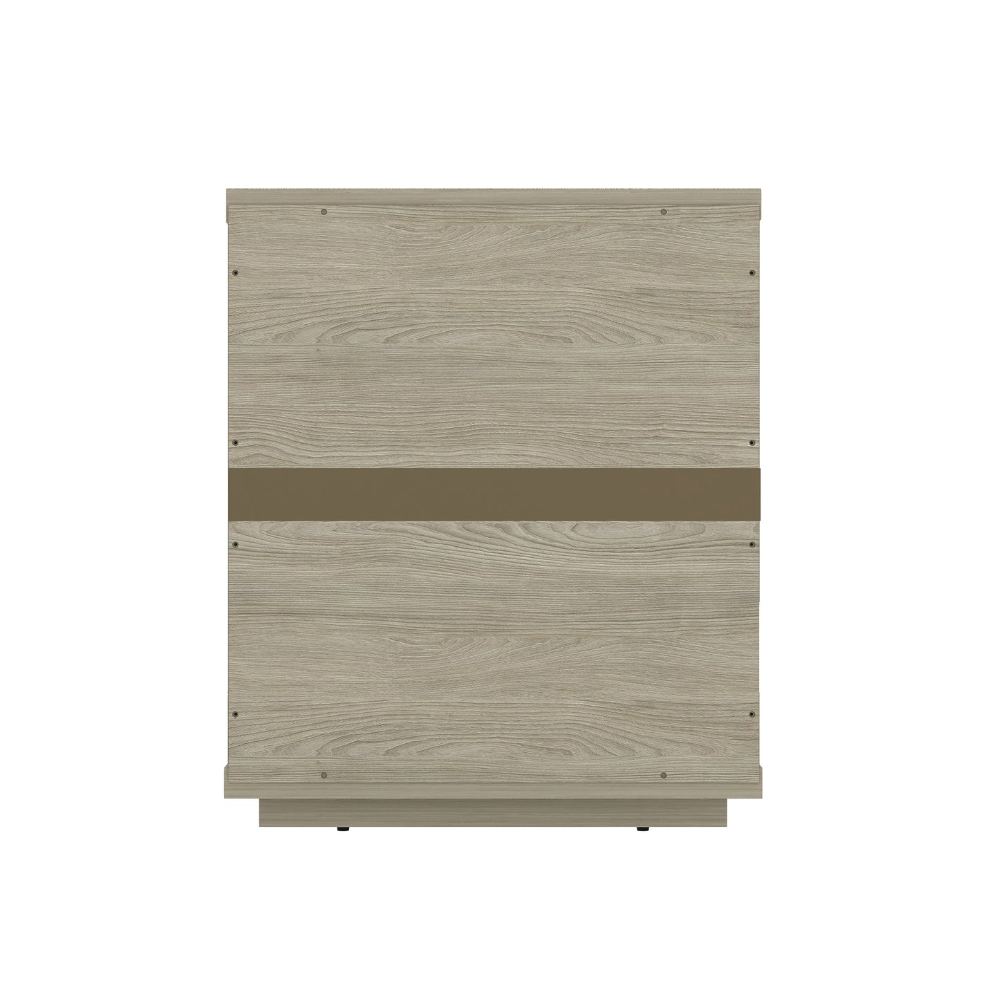 Evelyn Modern 20" Nightstand in Natural (1-Drawer) - Set of 2 2-NS011-NA