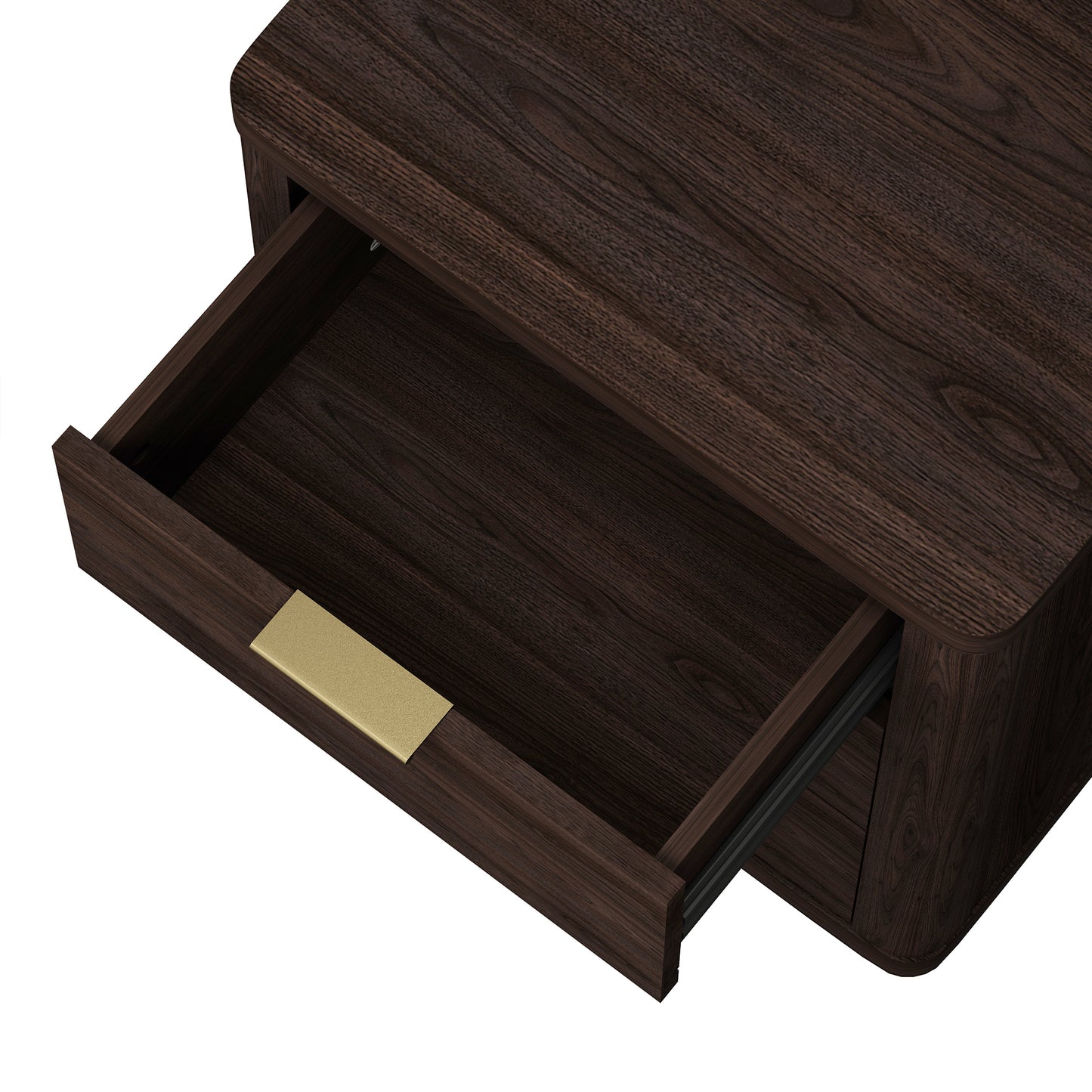 Evelyn Modern 20" Nightstand in Brown (3-Drawer) - Set of 2 2-NS013-BR