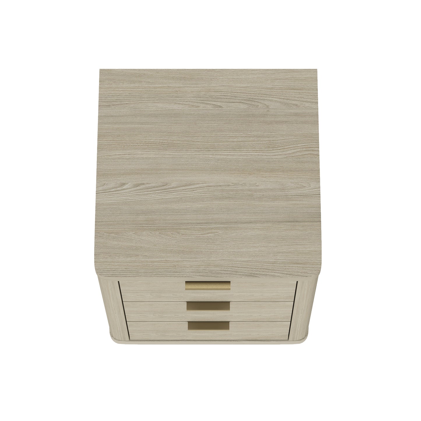 Evelyn Modern 20" Nightstand in Natural (3-Drawer) - Set of 2 2-NS013-NA