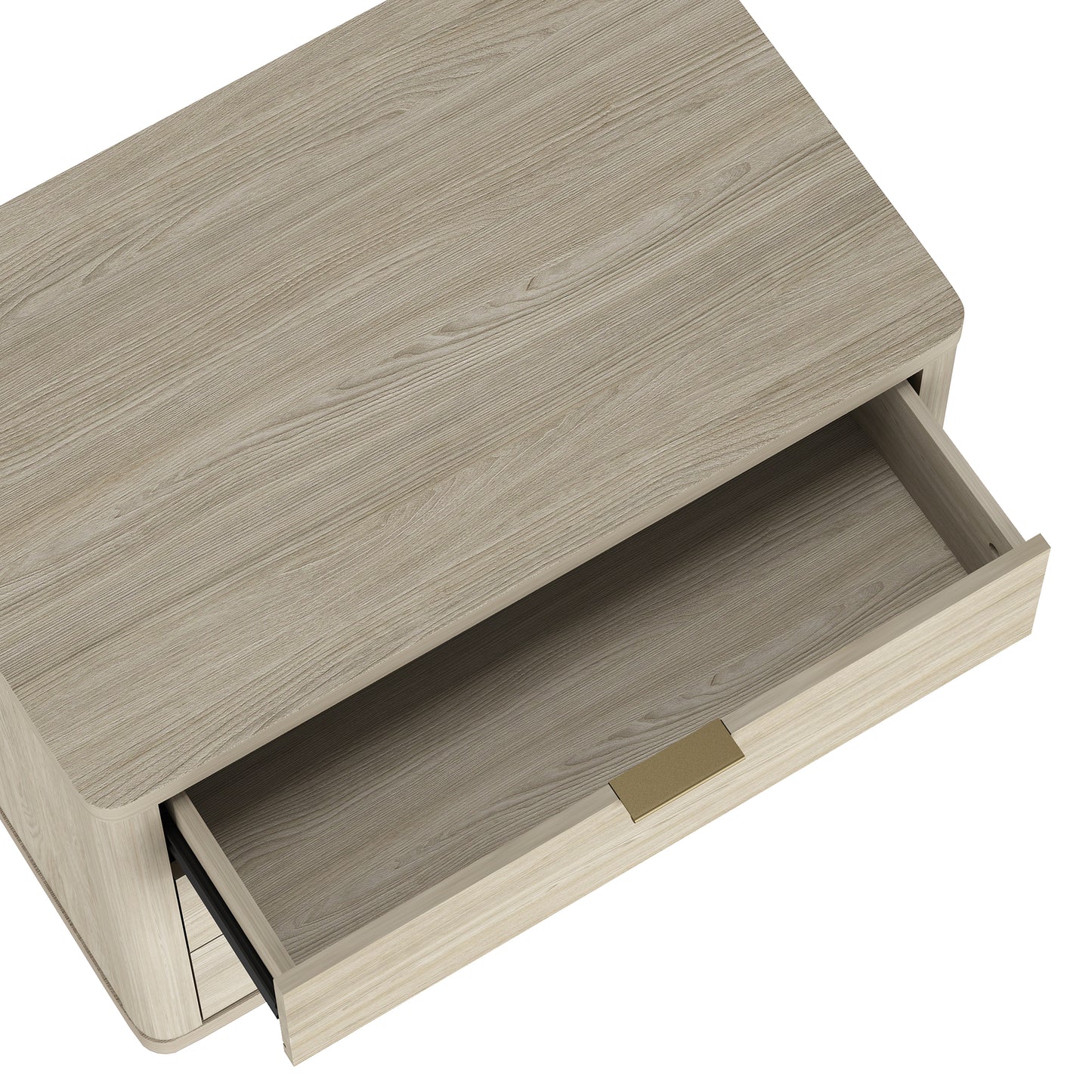 Evelyn Modern 32" Nightstand in Natural (3-Drawer) - Set of 2 2-NS014-NA