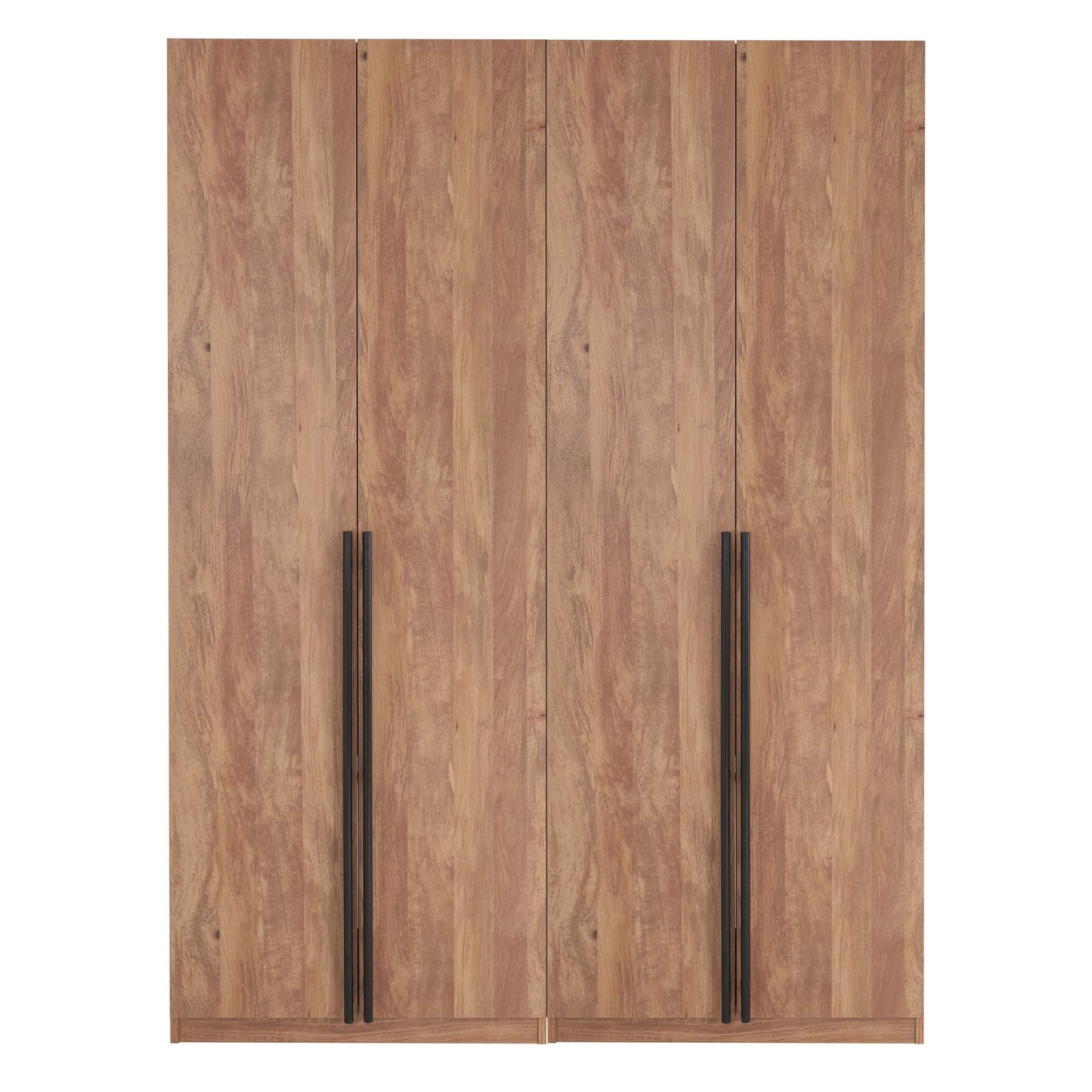 Lee Modern 2-Piece Wardrobe Closet in Golden Brown 2-WC0023-GB