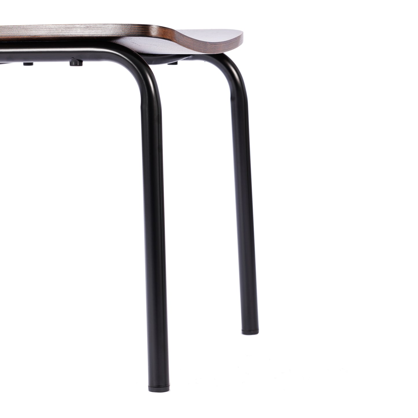 2 Pack Cyprus Commercial Grade Solid Wood Dining Chairs with Black Metal Frames and Antique Copper Finish Antique Copper 2-XU-CH10443-ANTCPR-GG