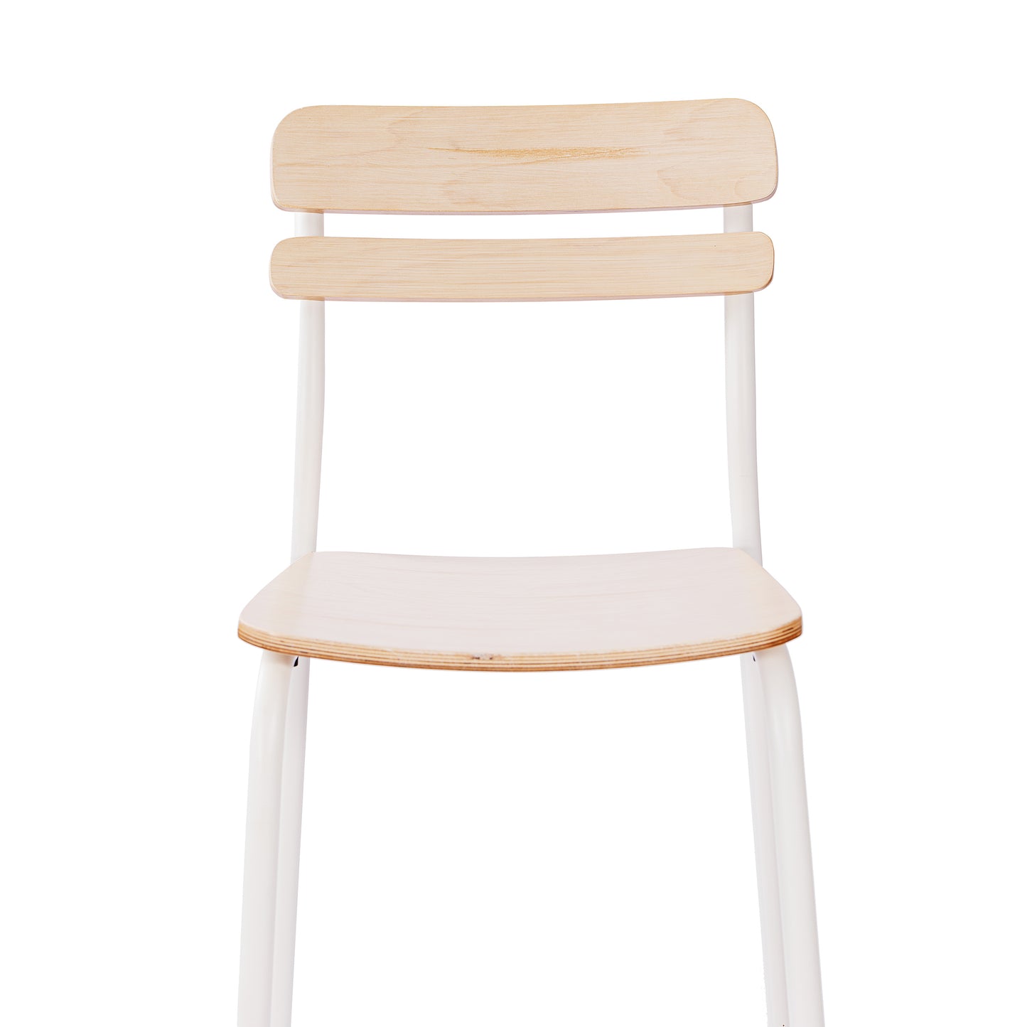 2 Pack Cyprus Commercial Grade Solid Wood Bar Stools with White Metal Frames and Antique White Finish Antique White 2-XU-CH10443B-ANTWHT-GG