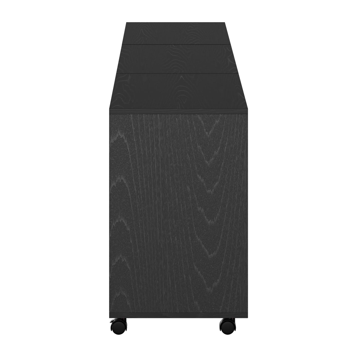 Halifax 3-Pc Cabinet Set with File Drawer, Black