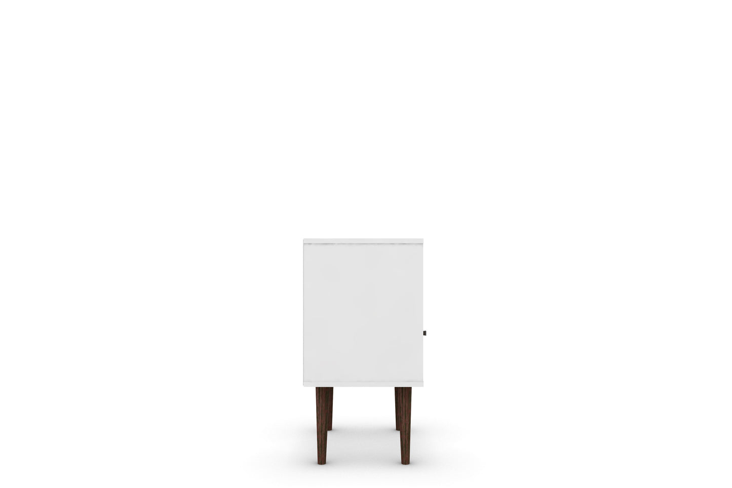 Liberty Mid-Century Modern 18" Nightstand in White and Yellow (1-Drawer) 203AMC63