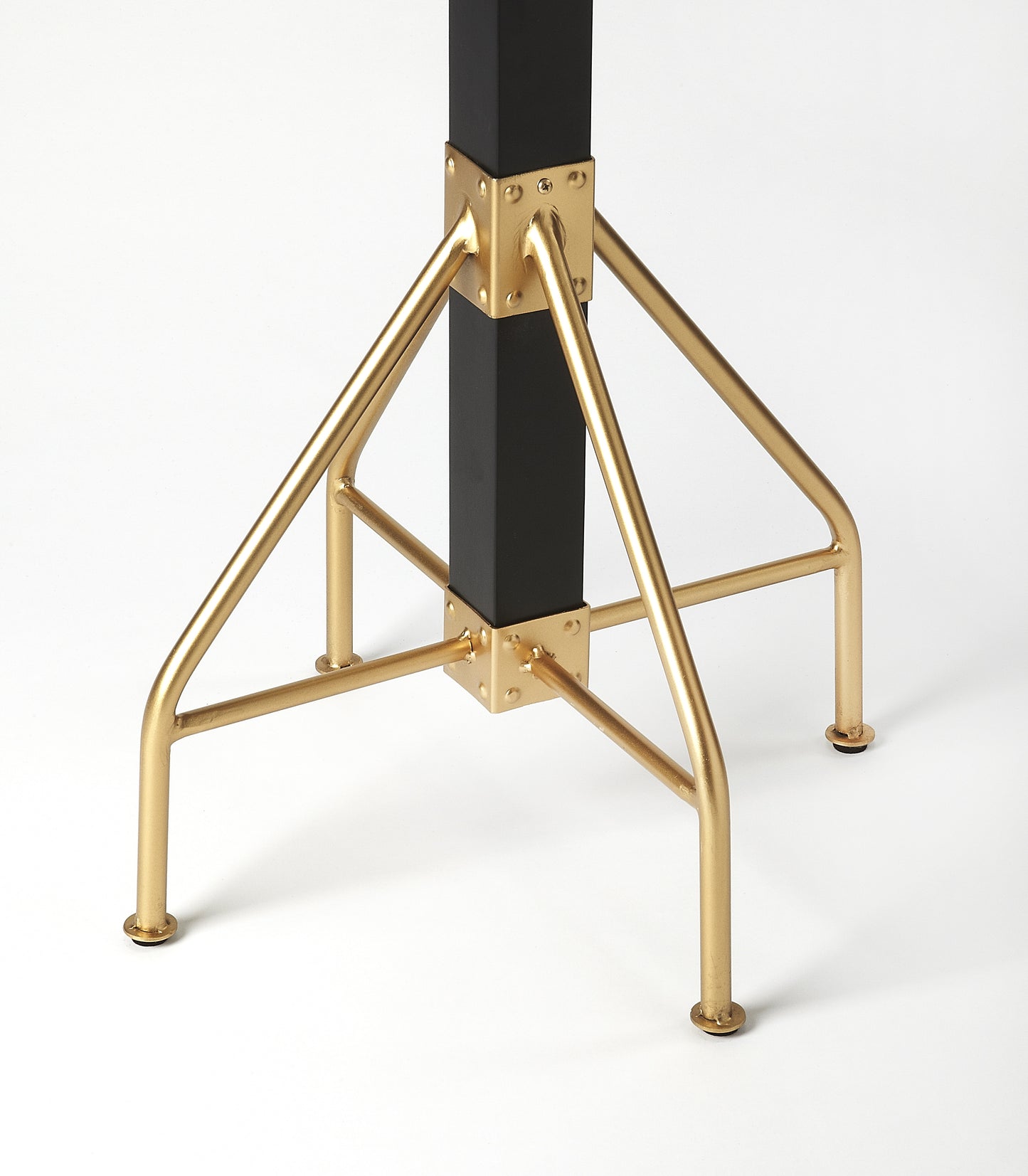 Logan Square & Coat Rack/Tree in Black,Gold 2059234