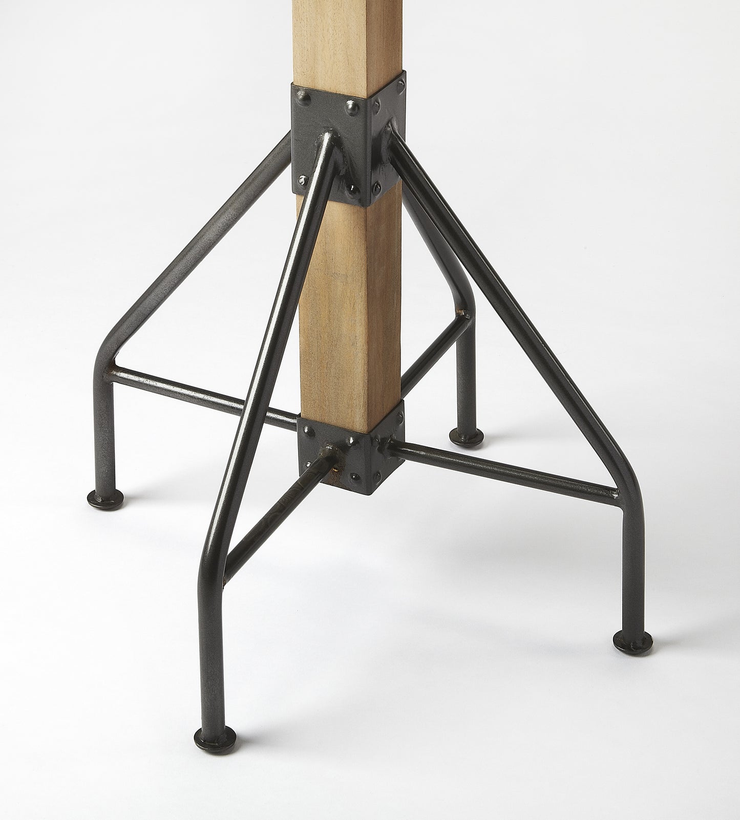 Logan Square Rustic Coat Rack/Tree in Medium Brown  2059295