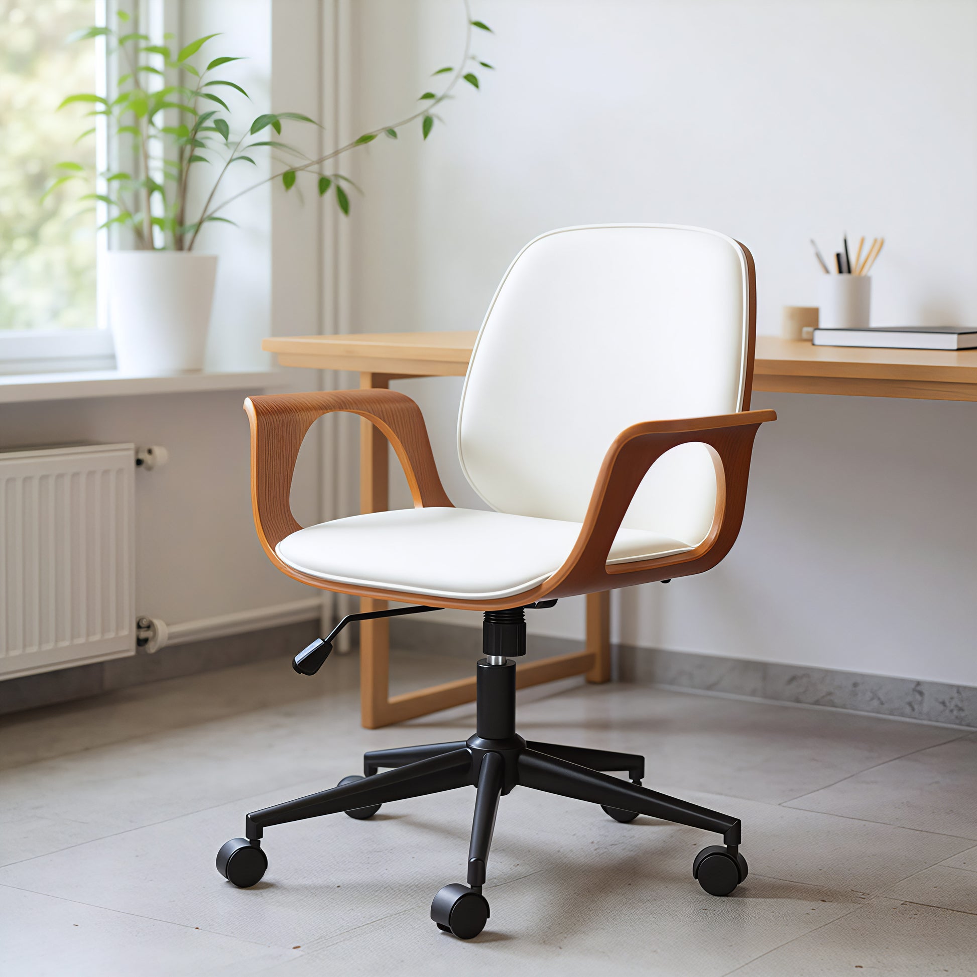 Ali Office Chair White - 10