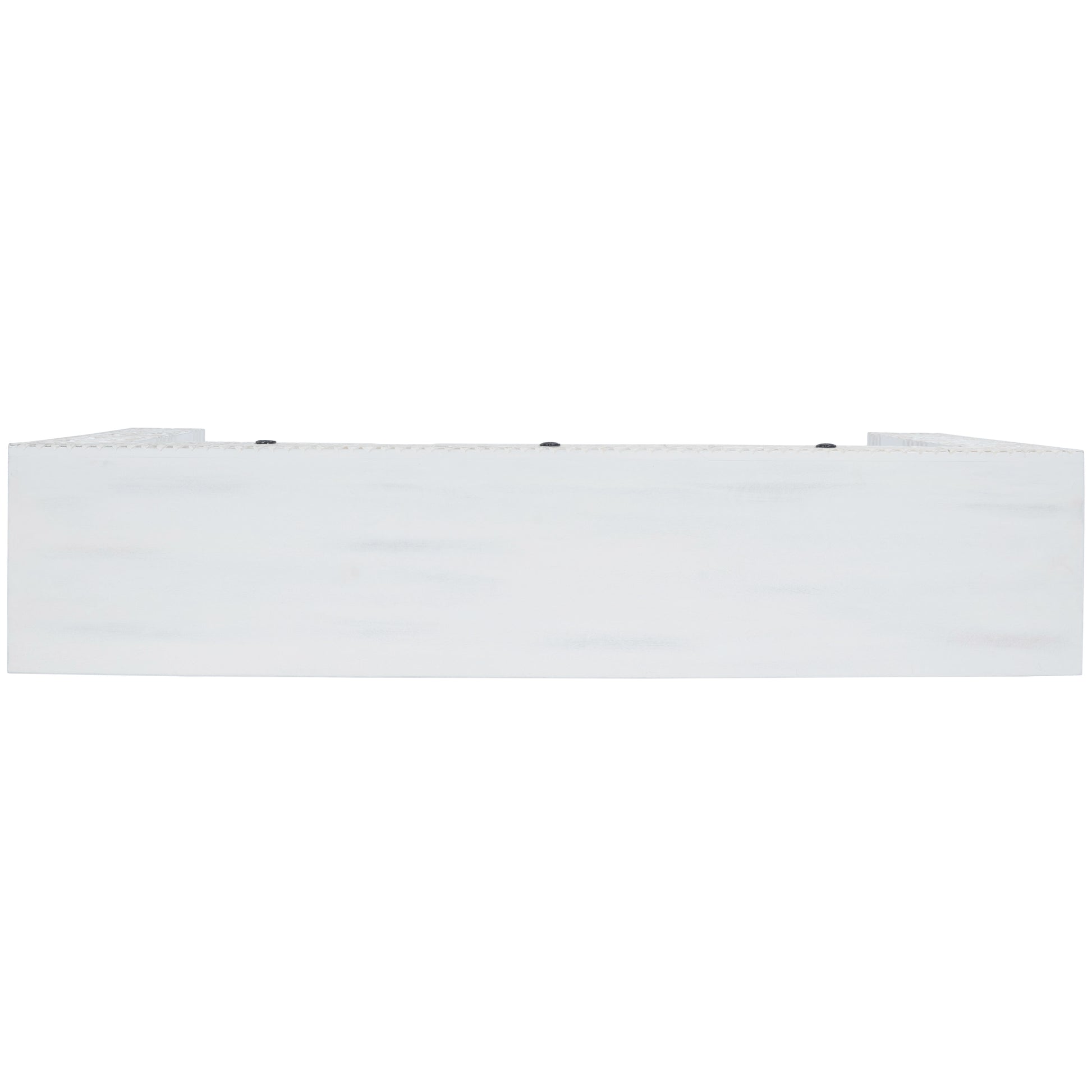 Butler Specialty Company Janta 55.5 in. W Rectangular Solid Wood 3 Drawer Console Table, White