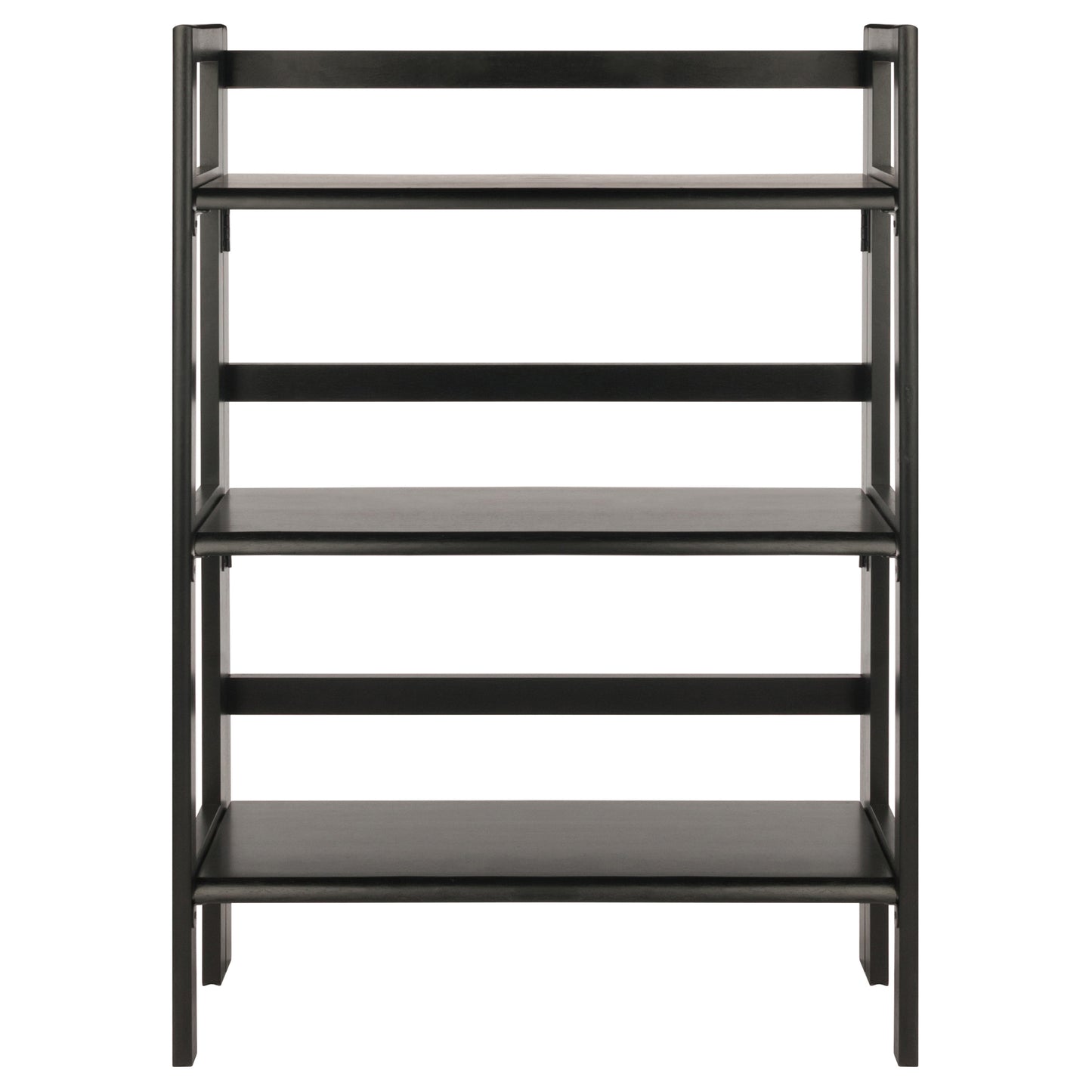 Terry 3-Tier Foldable Shelf, Stackable, Black